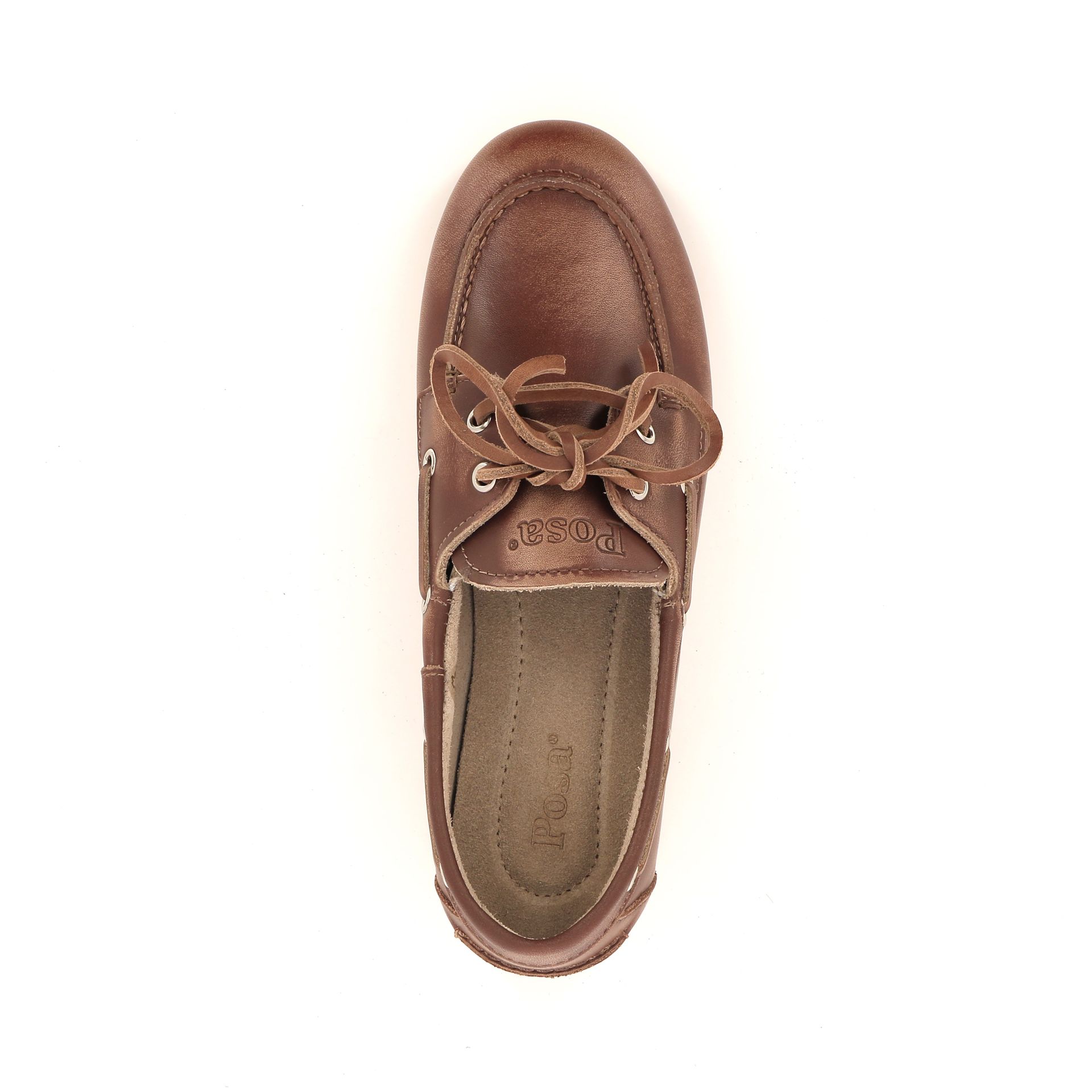 Posa Boatloafer Brown 261495 cognac