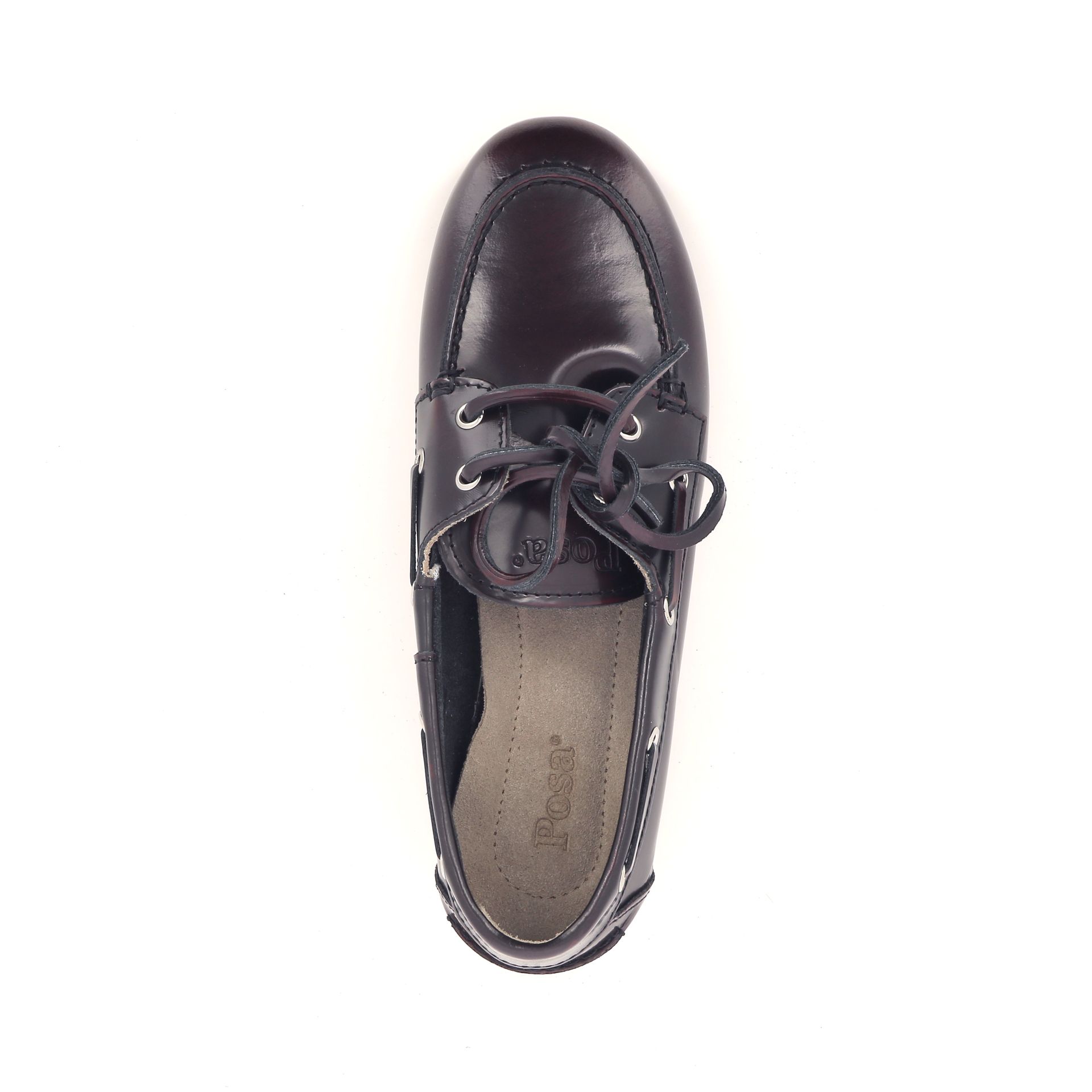Posa Boatloafer Burgundy 261496 rood