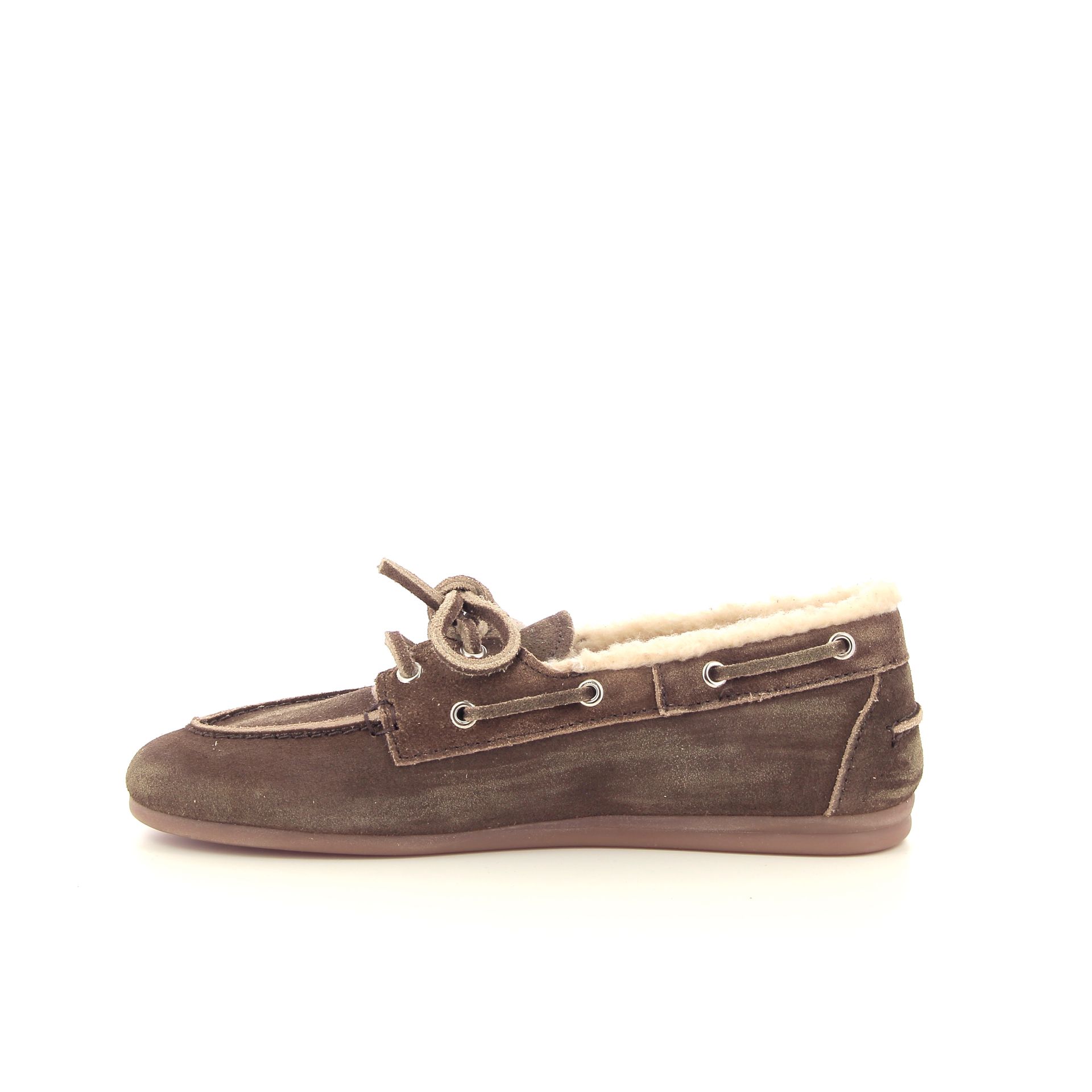 Posa Boatloafer Fur 261497 bruin