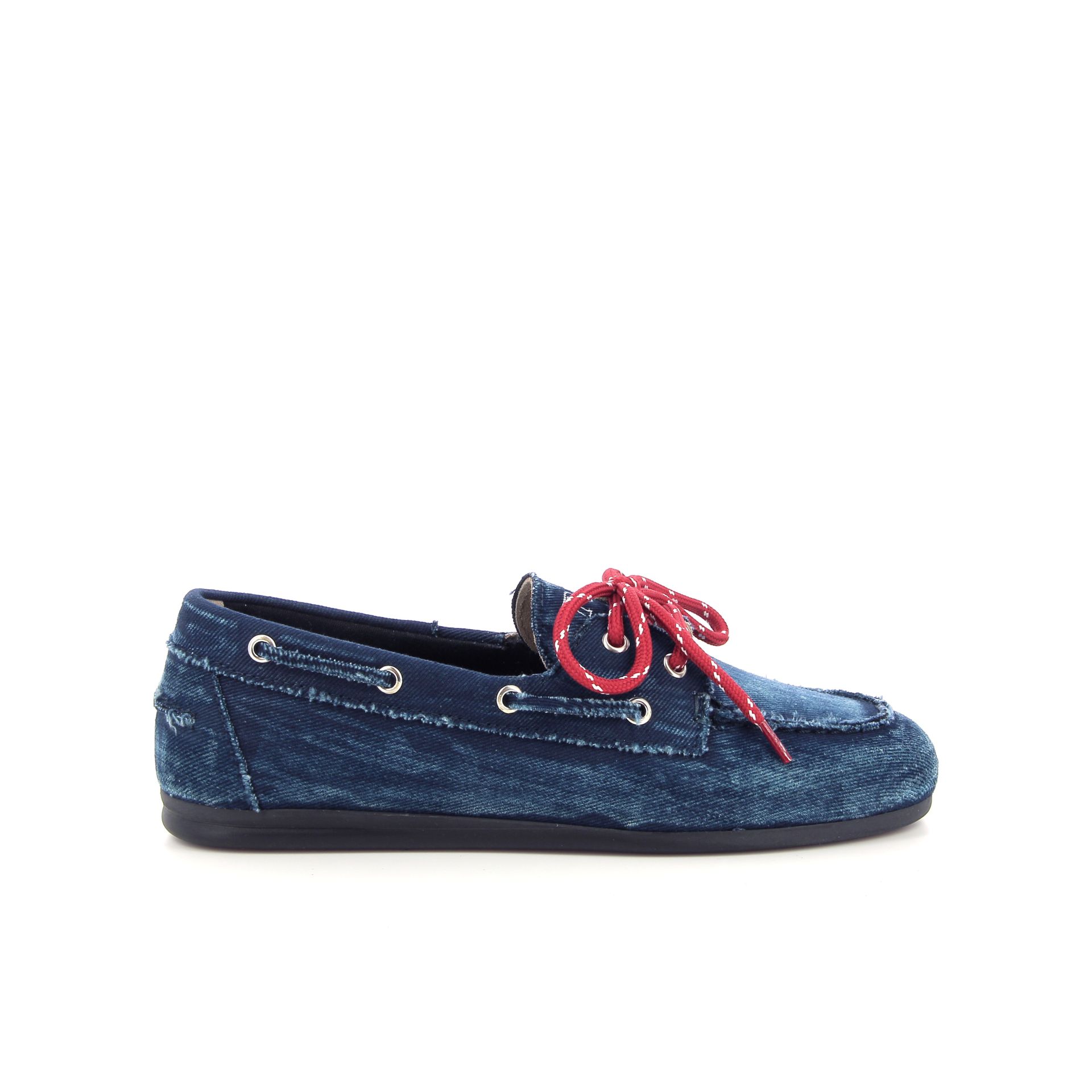 Posa Boatloafer Brushed Denim 261499 blauw