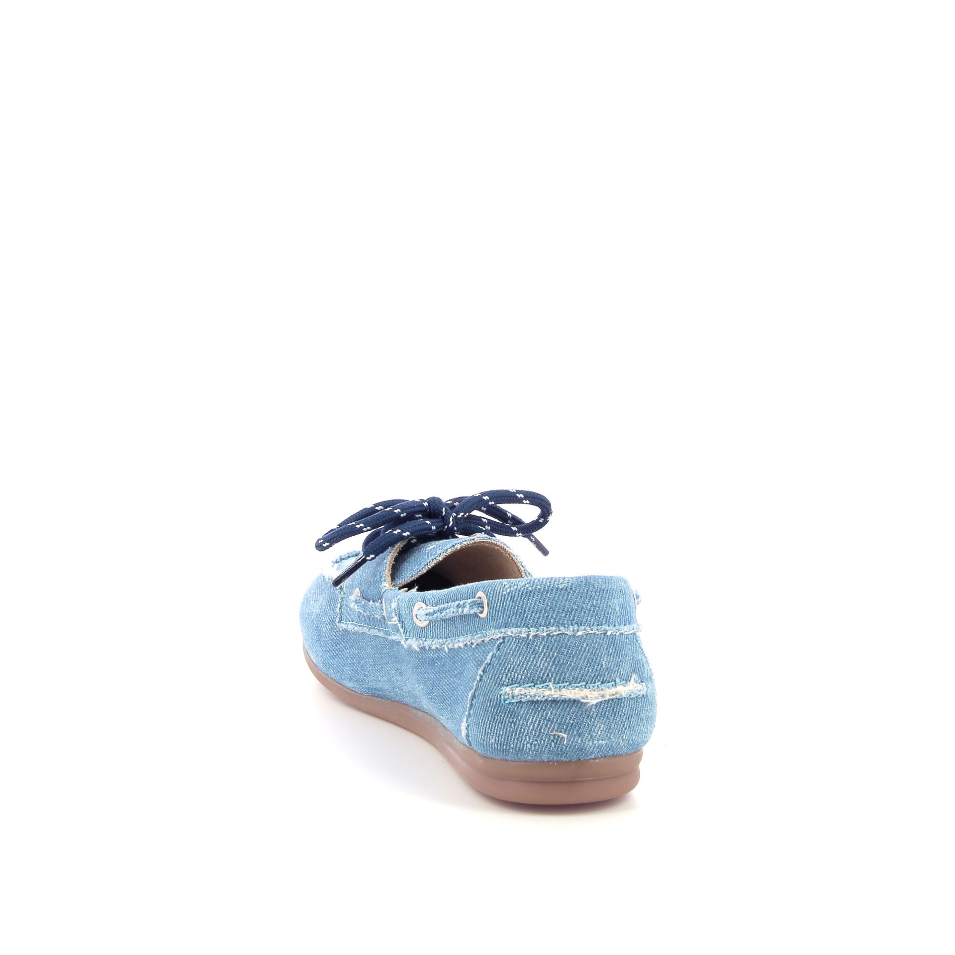 Posa Boatloafer Brushed Denim 261500 blauw