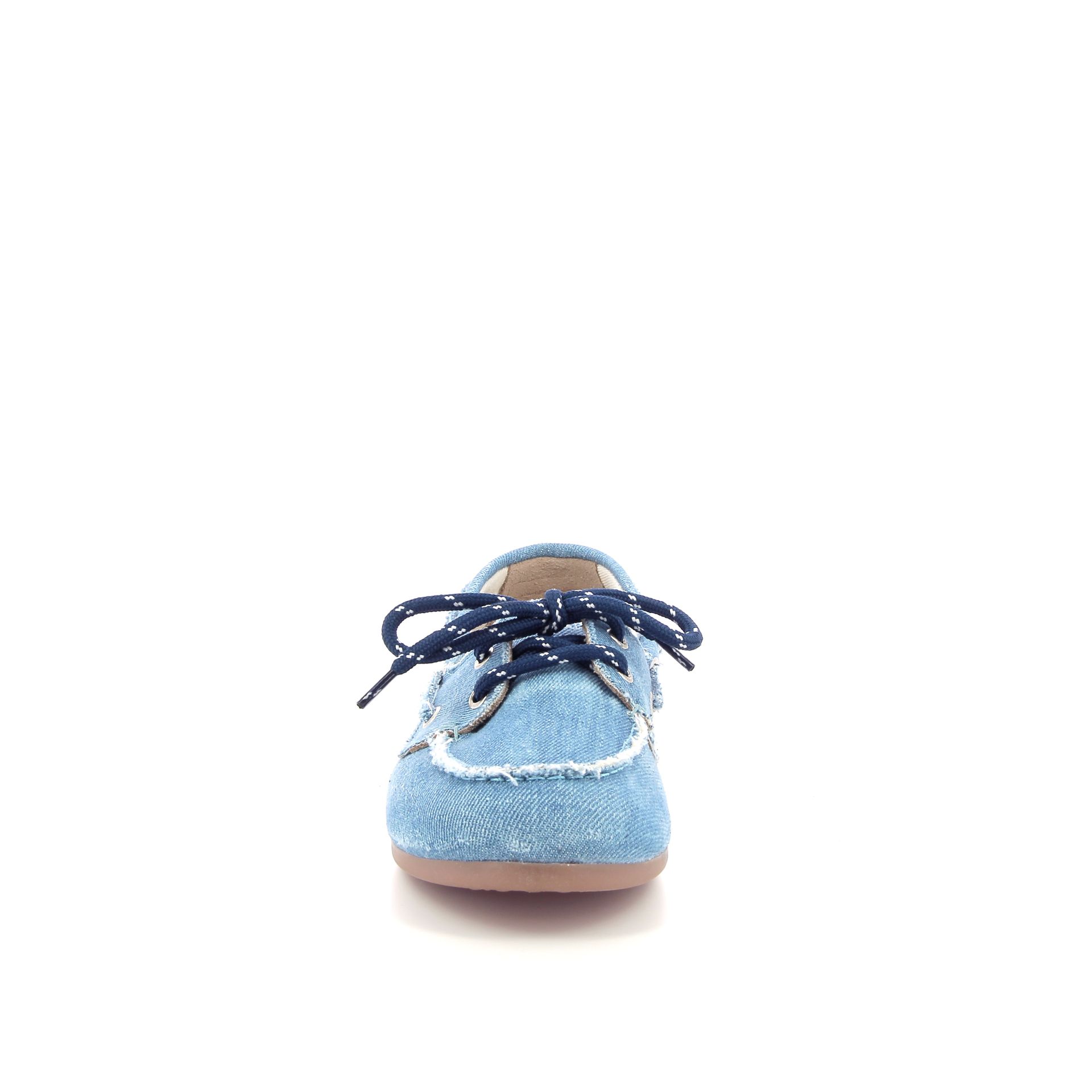 Posa Boatloafer Brushed Denim 261500 blauw