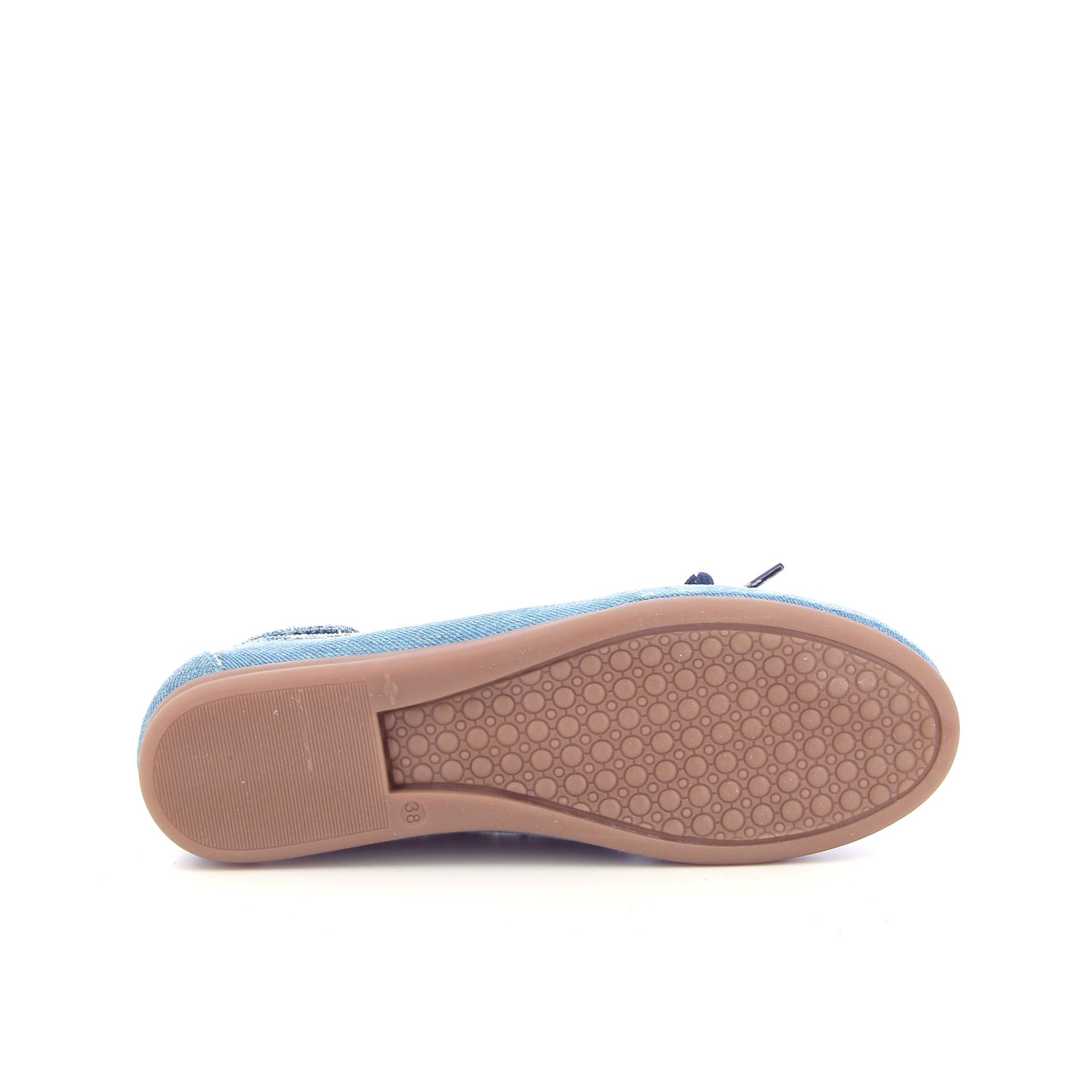 Posa Boatloafer Brushed Denim 261500 blauw