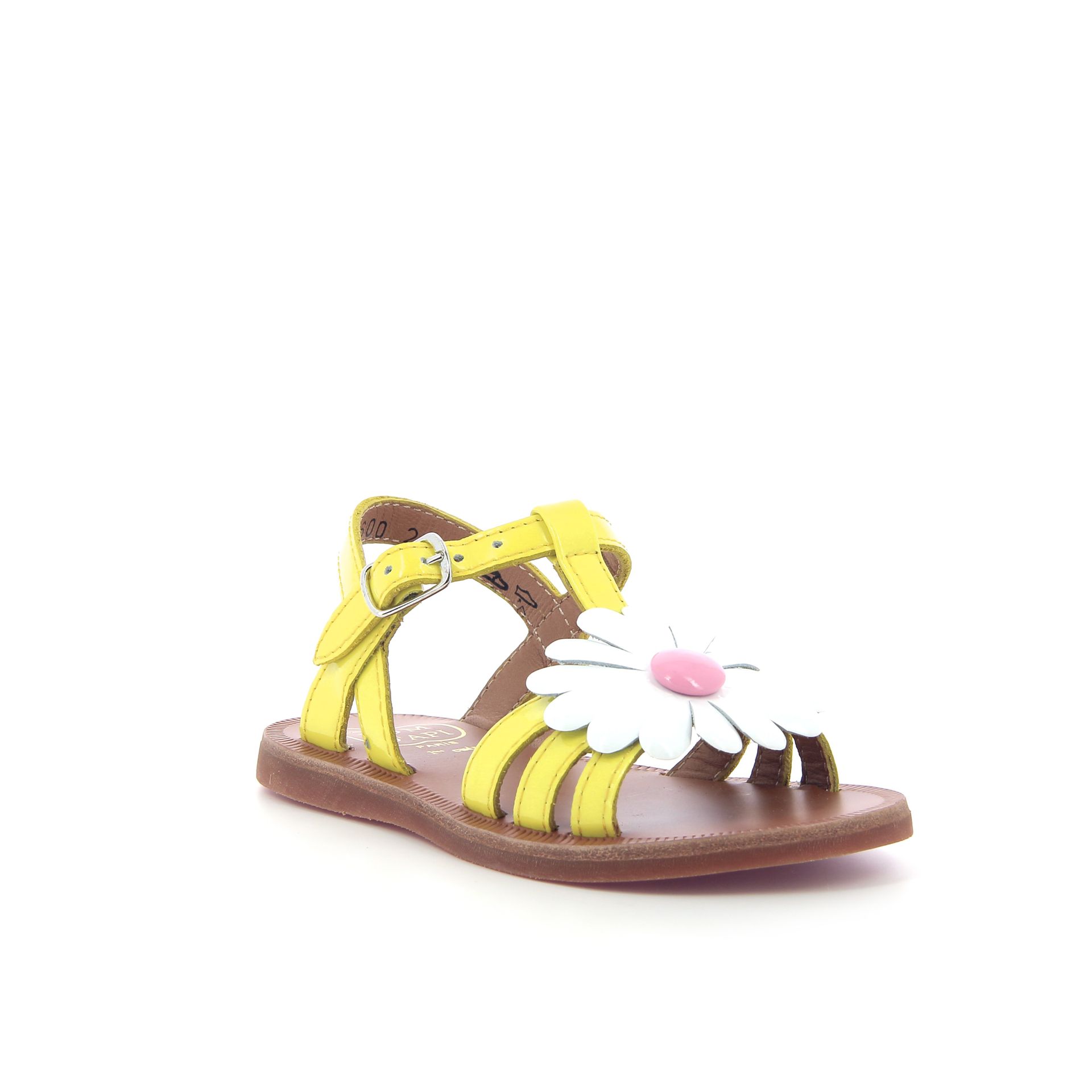 Pom D'api Plagette Big Flo 261601 geel