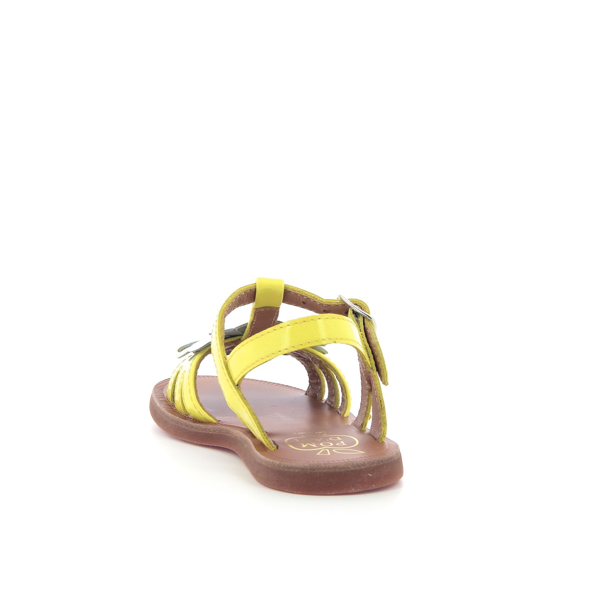 Pom D'api Plagette Big Flo 261601 geel