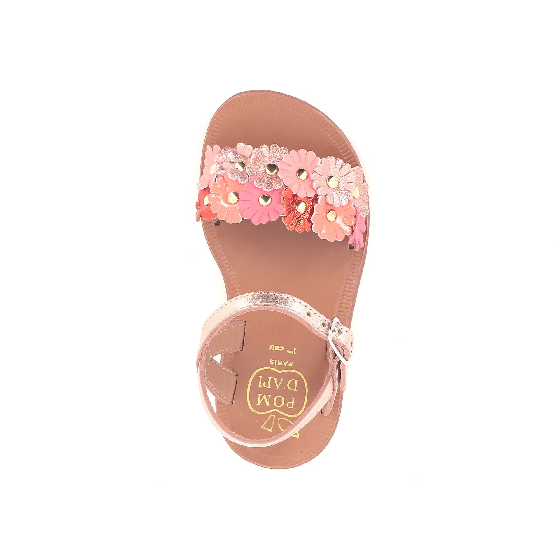 Pom D'api Plagette Multi Flo 261604 roze