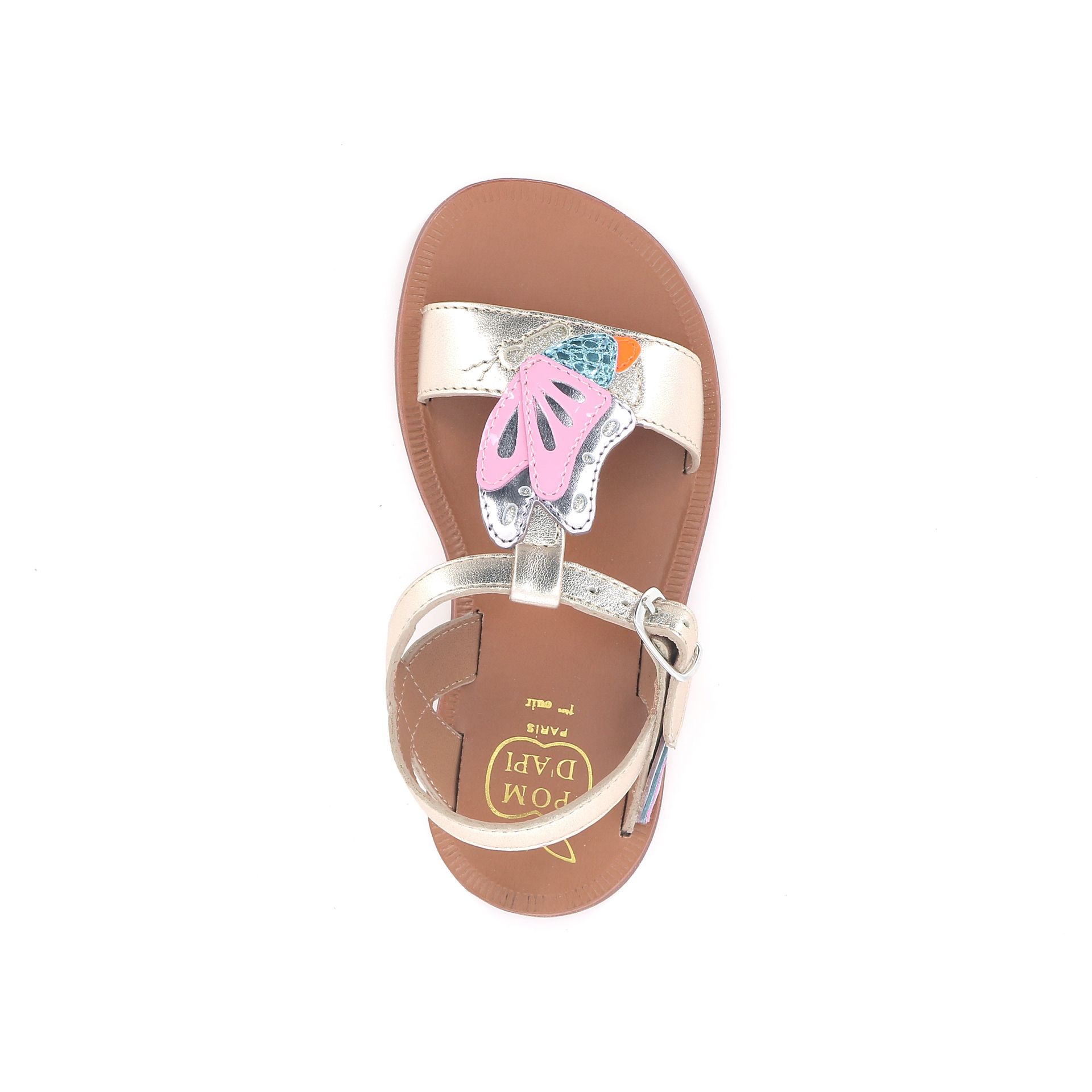 Pom D'api Plagette Papillon 261610 goud