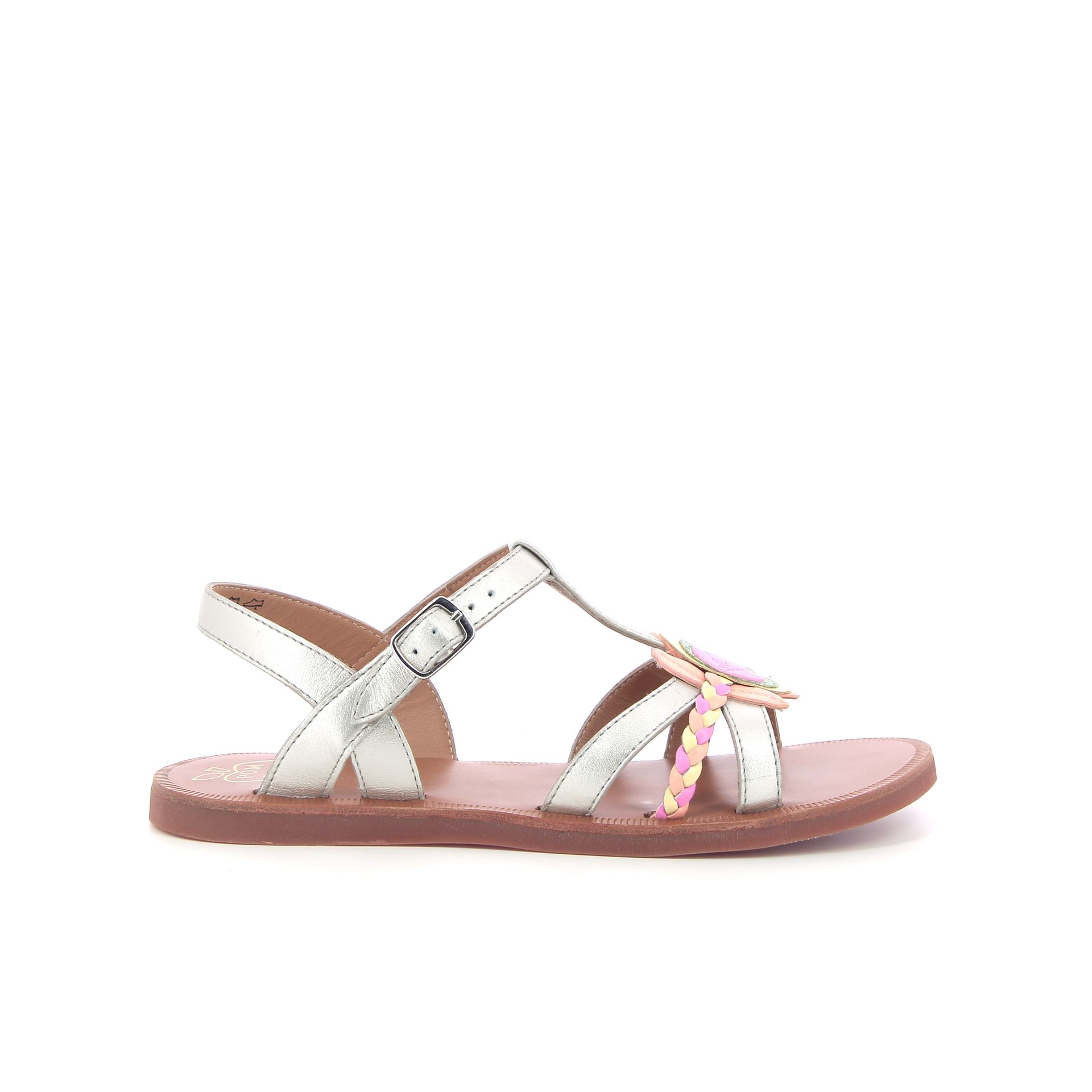 Pom D'api Plagette Alto 261612 zilver