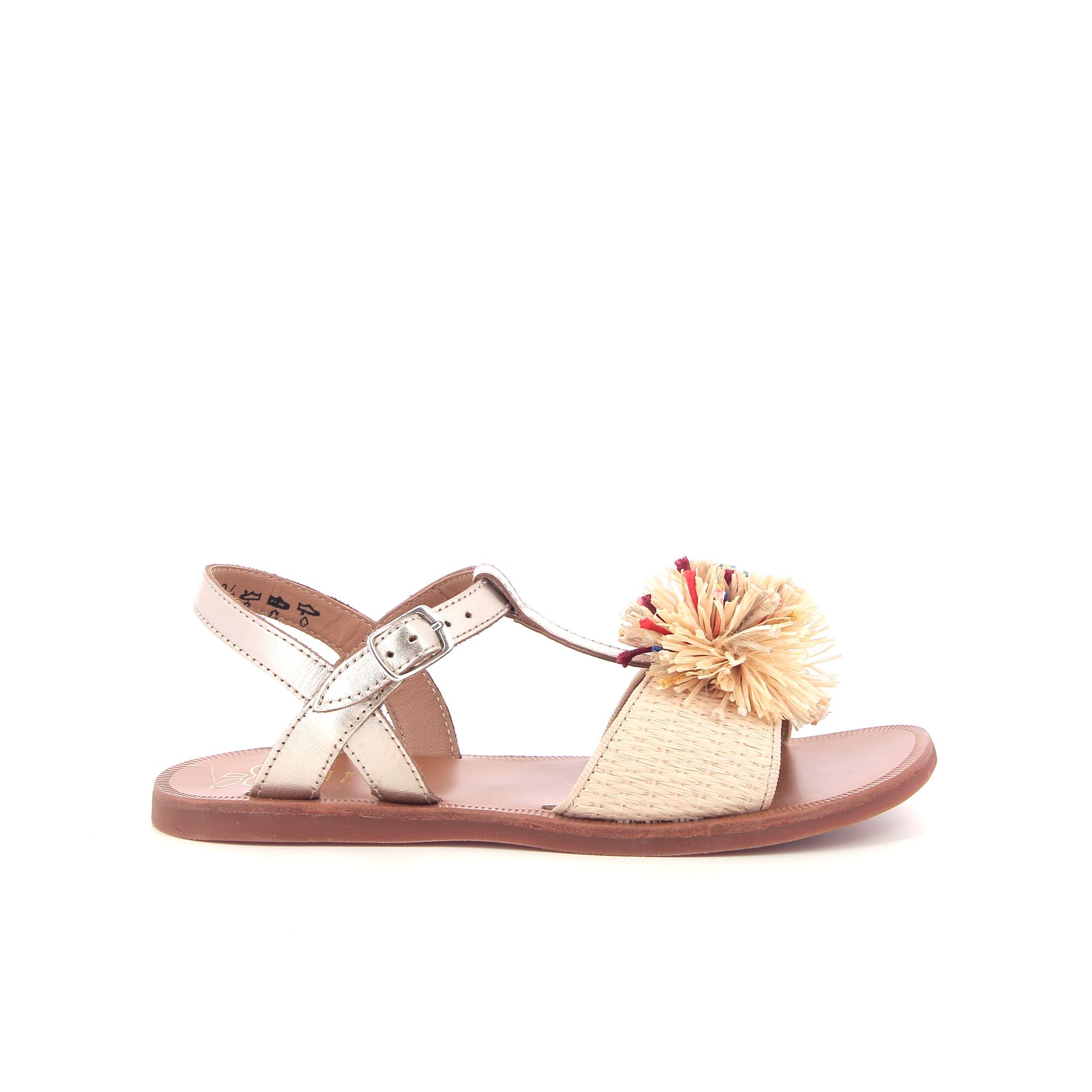 Pom D'api Plagette Pompom 261618 beige