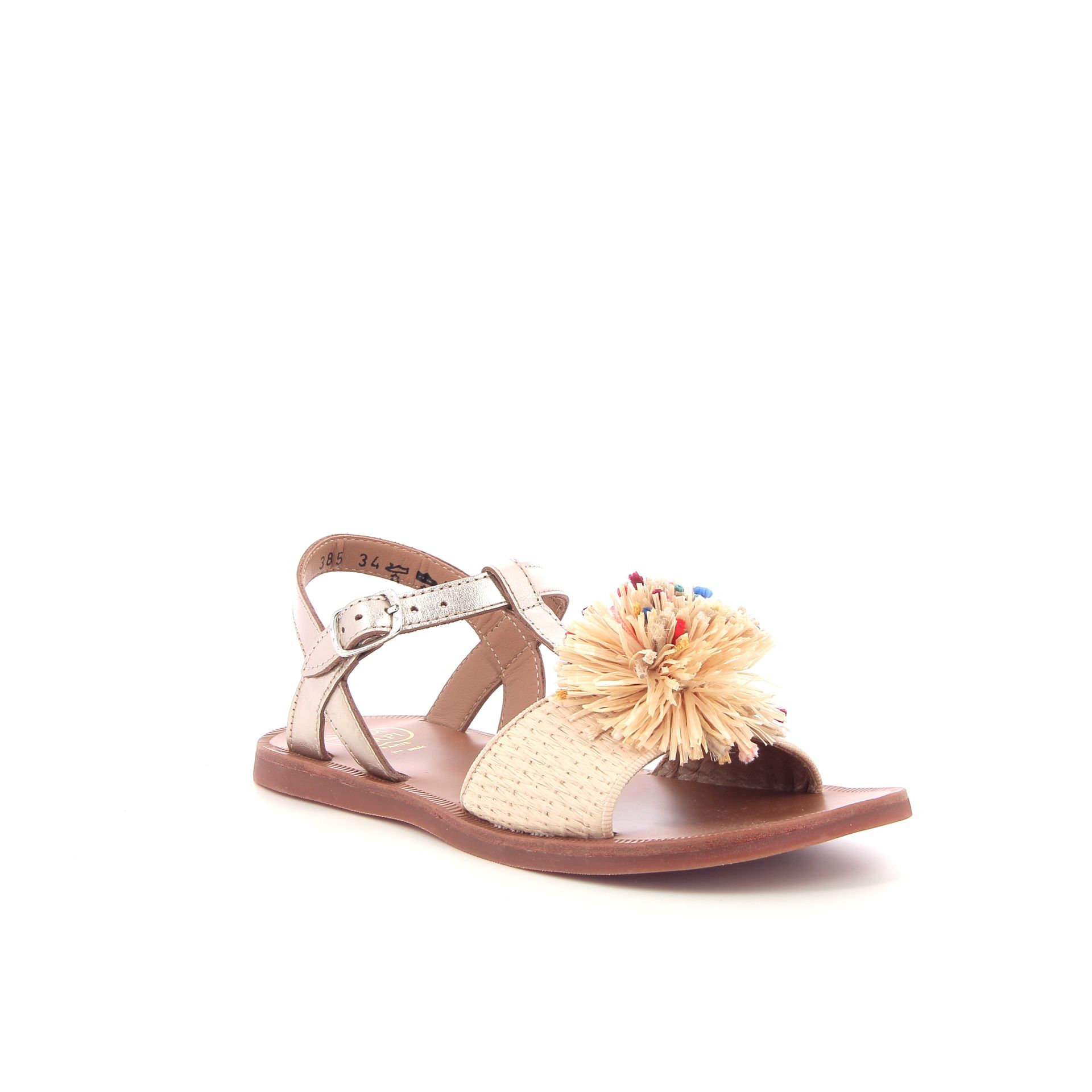 Pom D'api Plagette Pompom 261618 beige