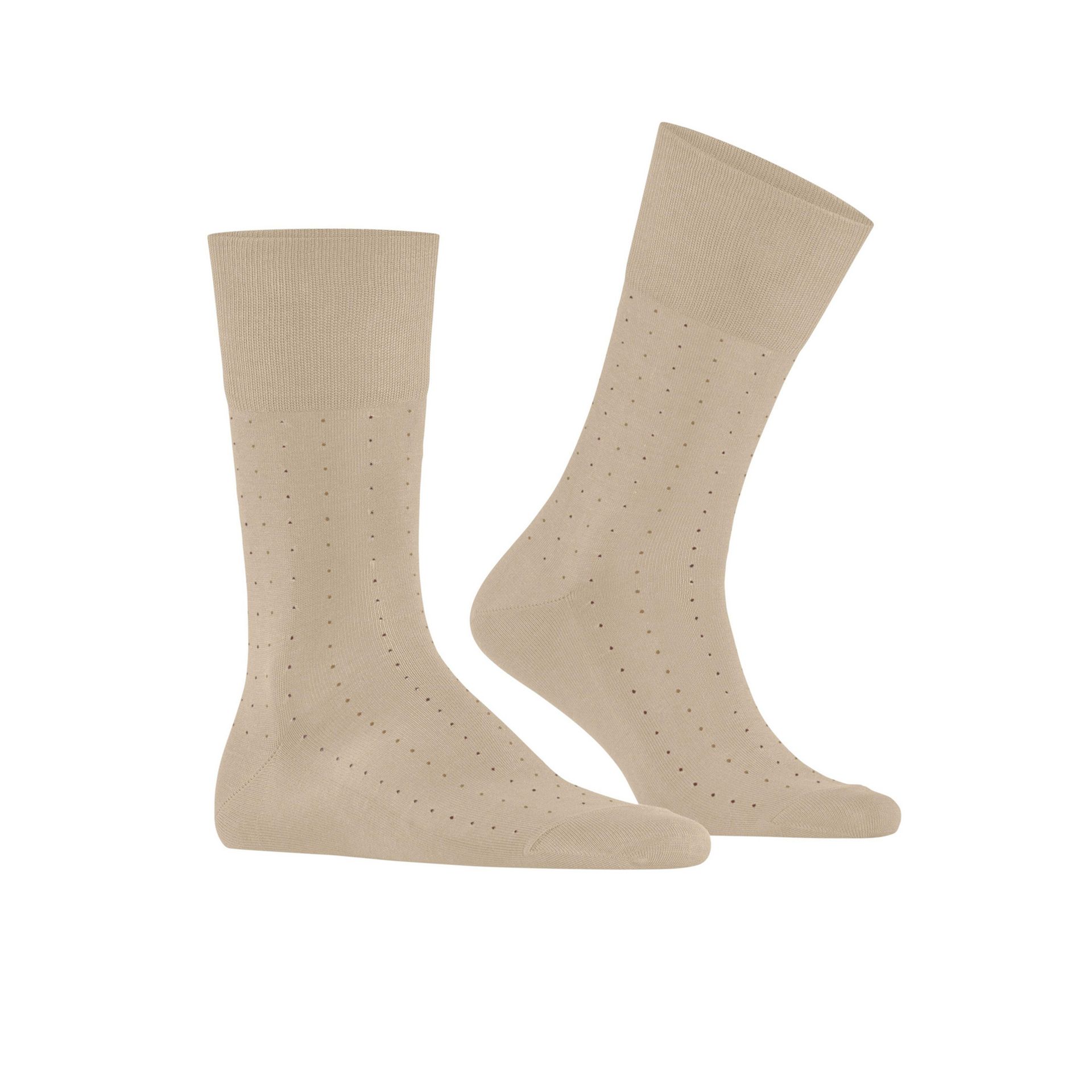 Falke Tiago Dotted Line Silk 261893 beige