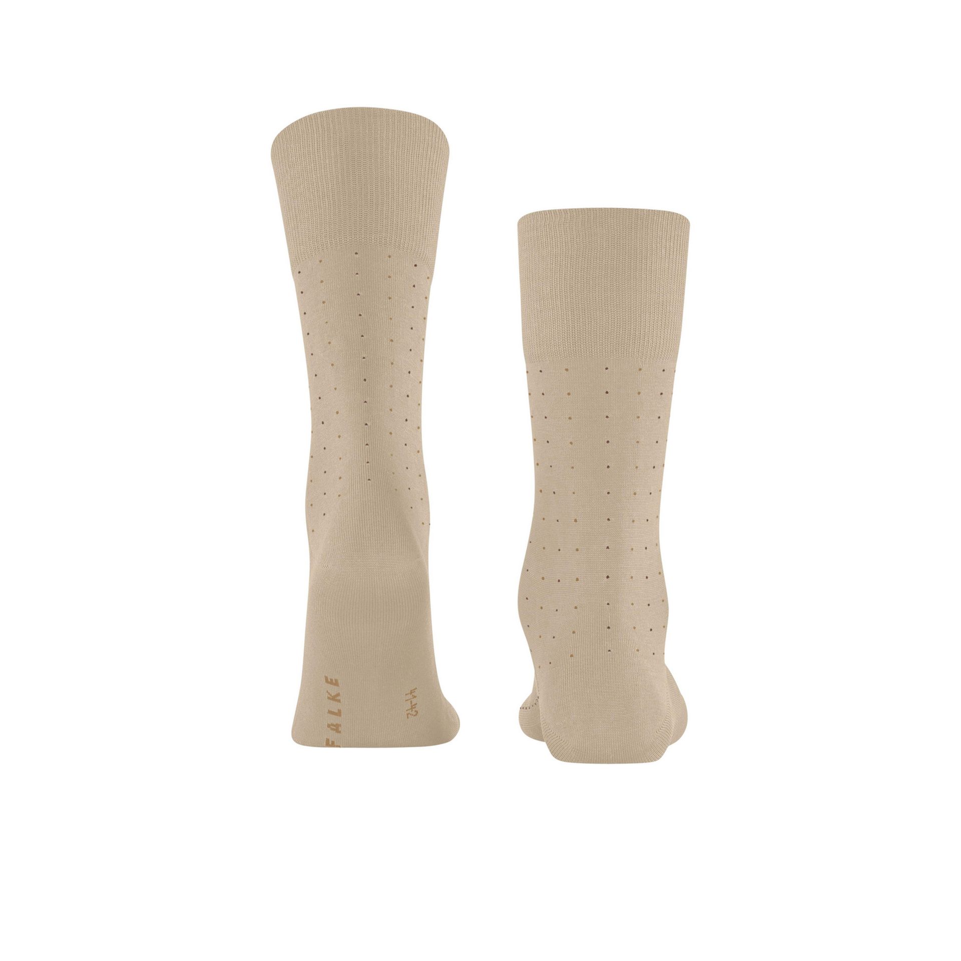 Falke Tiago Dotted Line Silk 261893 beige