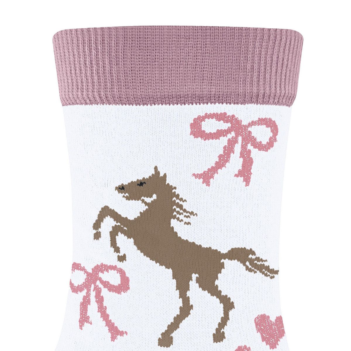 Falke Sokken Western Horses 261909 wit