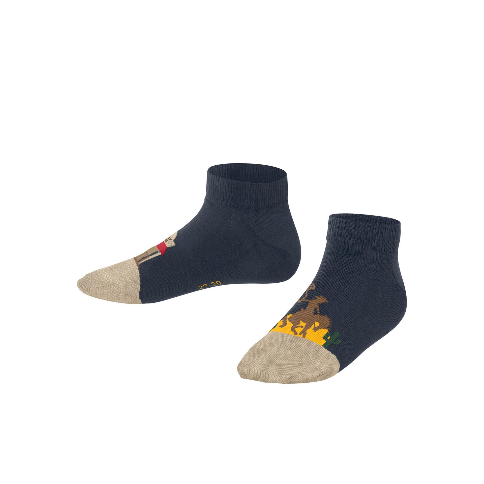 Falke Sokken Wild West 261910 blauw