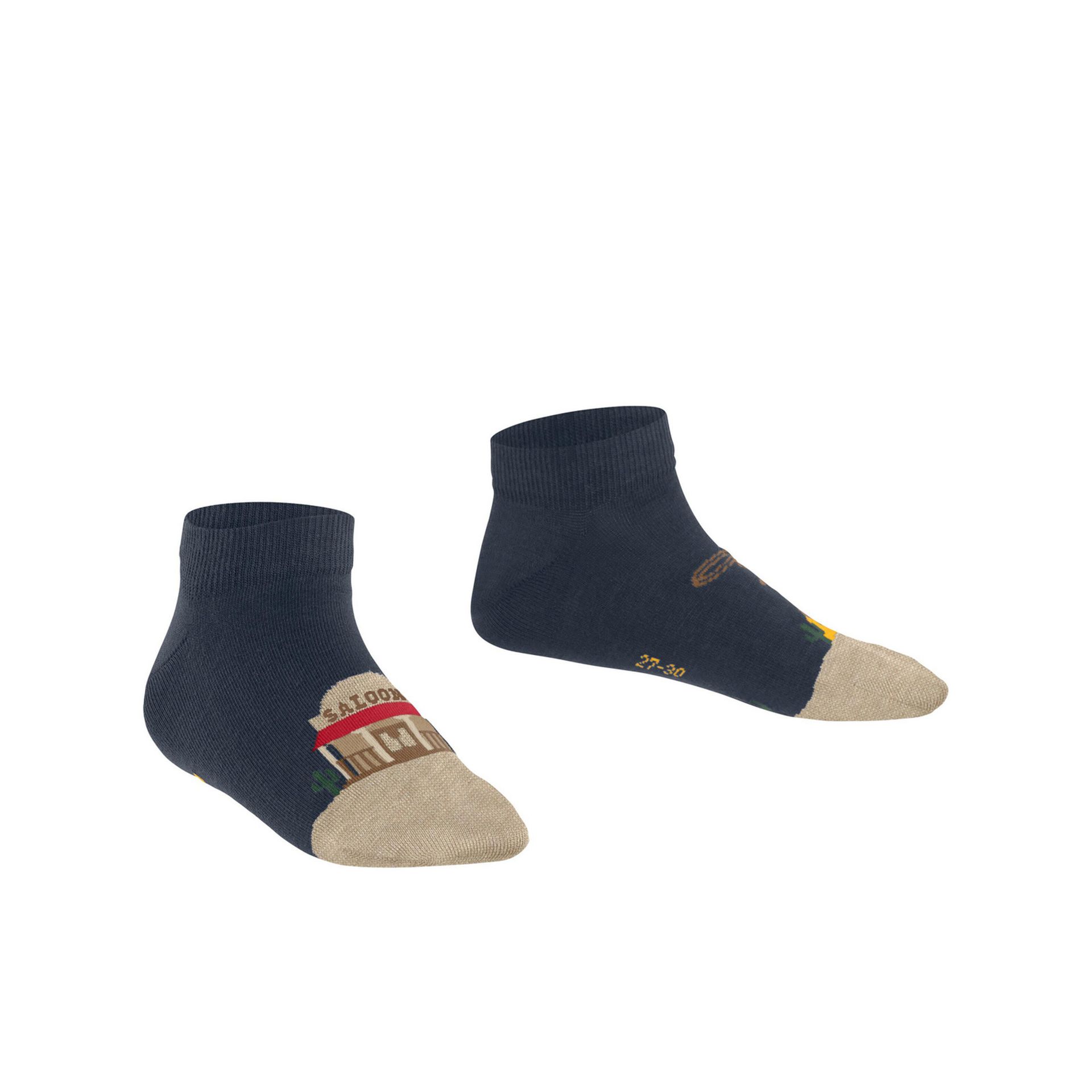 Falke Sokken Wild West 261910 blauw