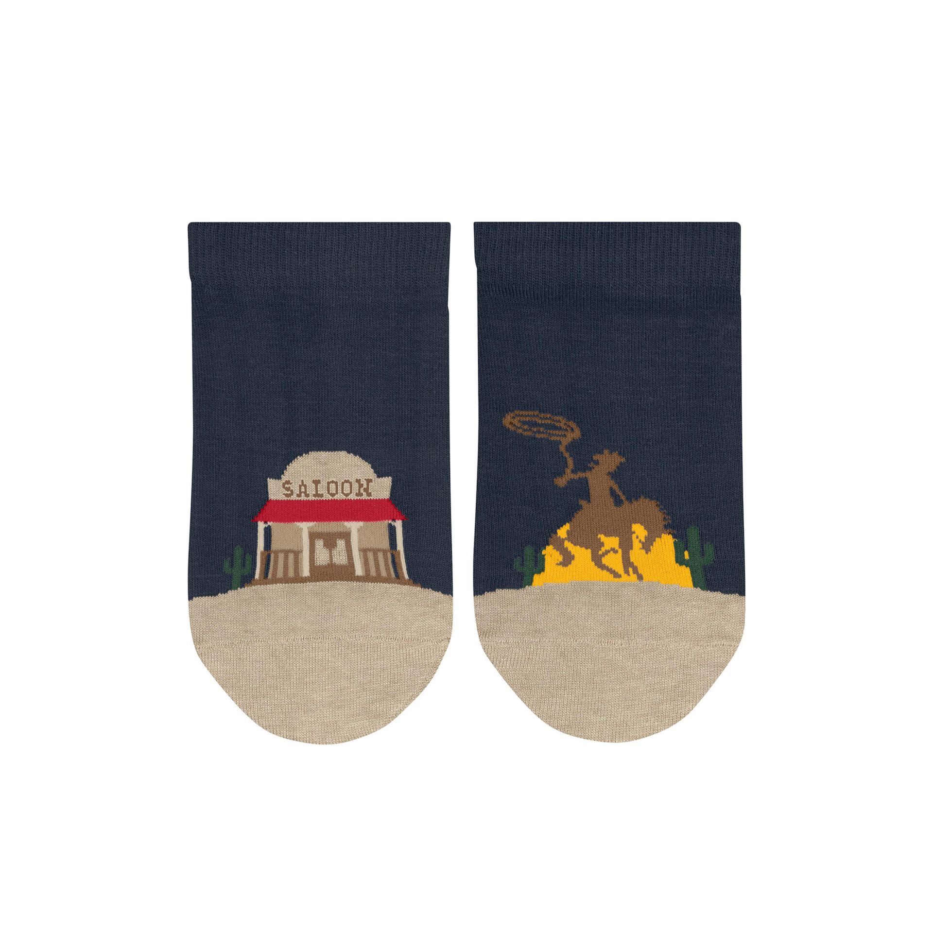 Falke Sokken Wild West 261910 blauw