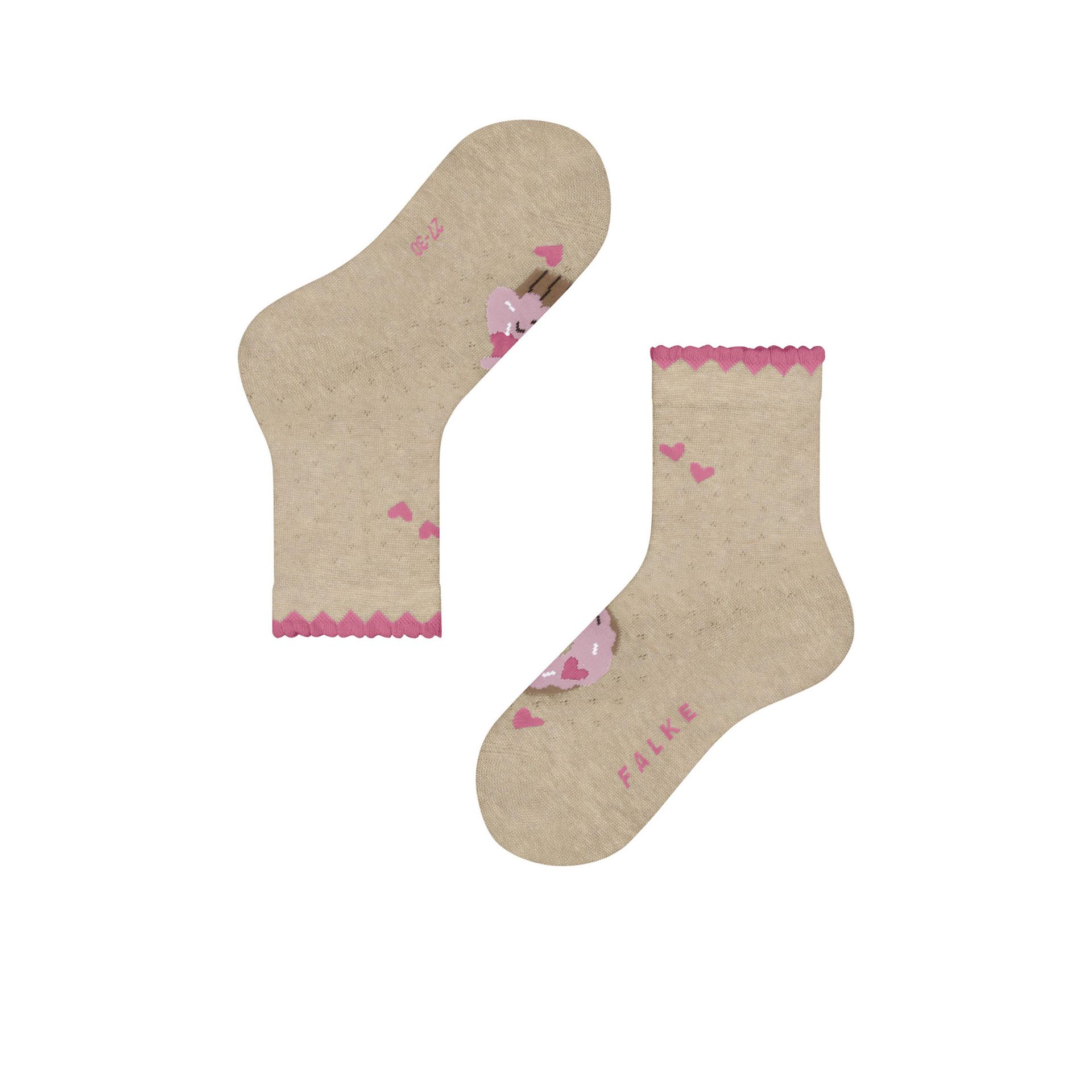 Falke Sokken Cute Pastries 261911 beige
