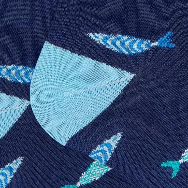 Doré Doré Fantaisie Bleu Voilier/ Bleu Pirogue 262088 blauw