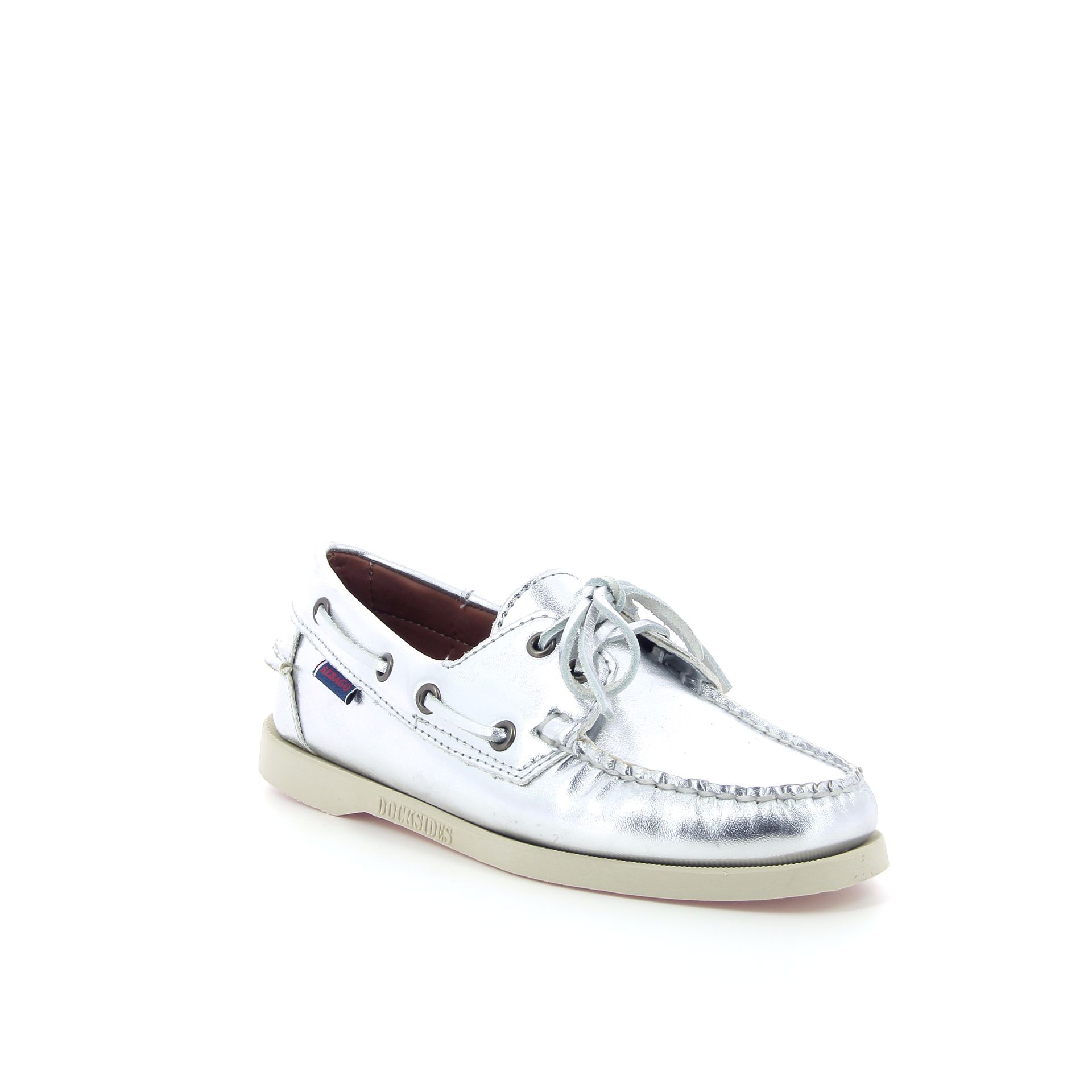 Sebago Docksides Portland 262167 zilver