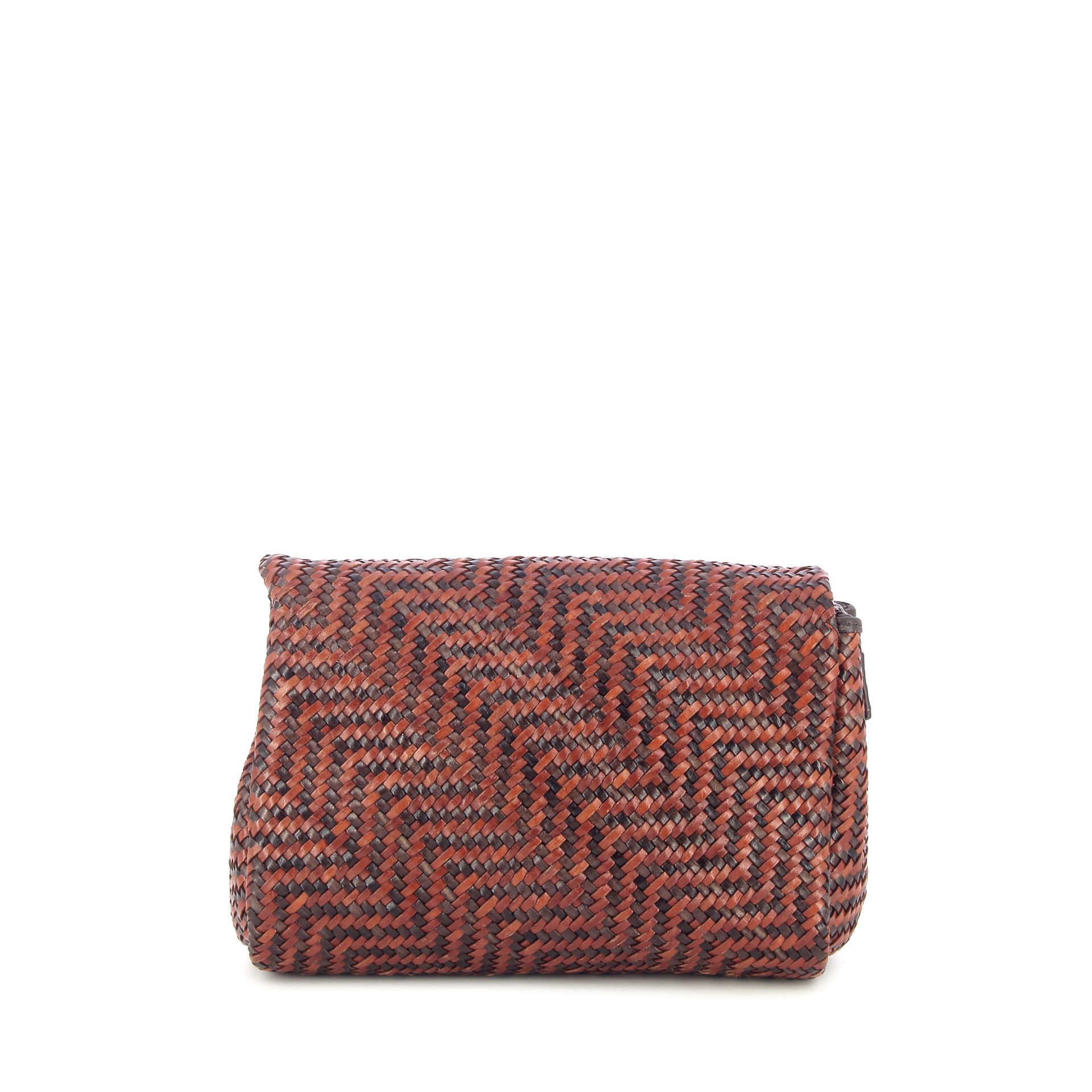 Allan K Caroline Fringes Zigzag Caramel 262329 cognac