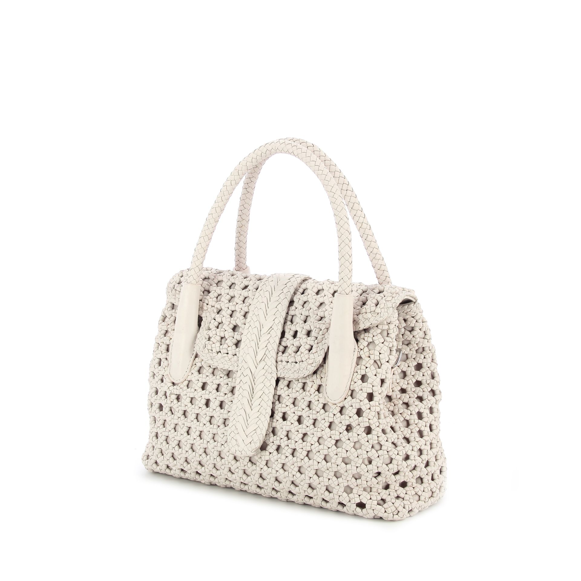 Allan K Kirsten Small Hexa Bianco 262361 beige