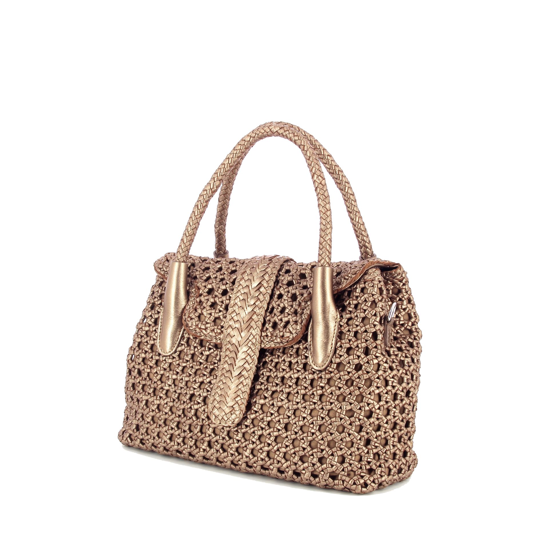 Allan K Kirsten Small Hexa Forte Bronze 262362 goud