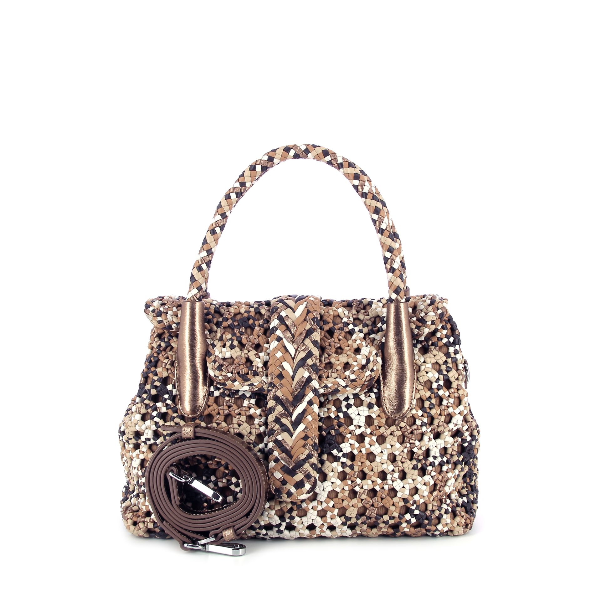 Allan K Kirsten Small Hexa Multi Biscuit 262365 beige