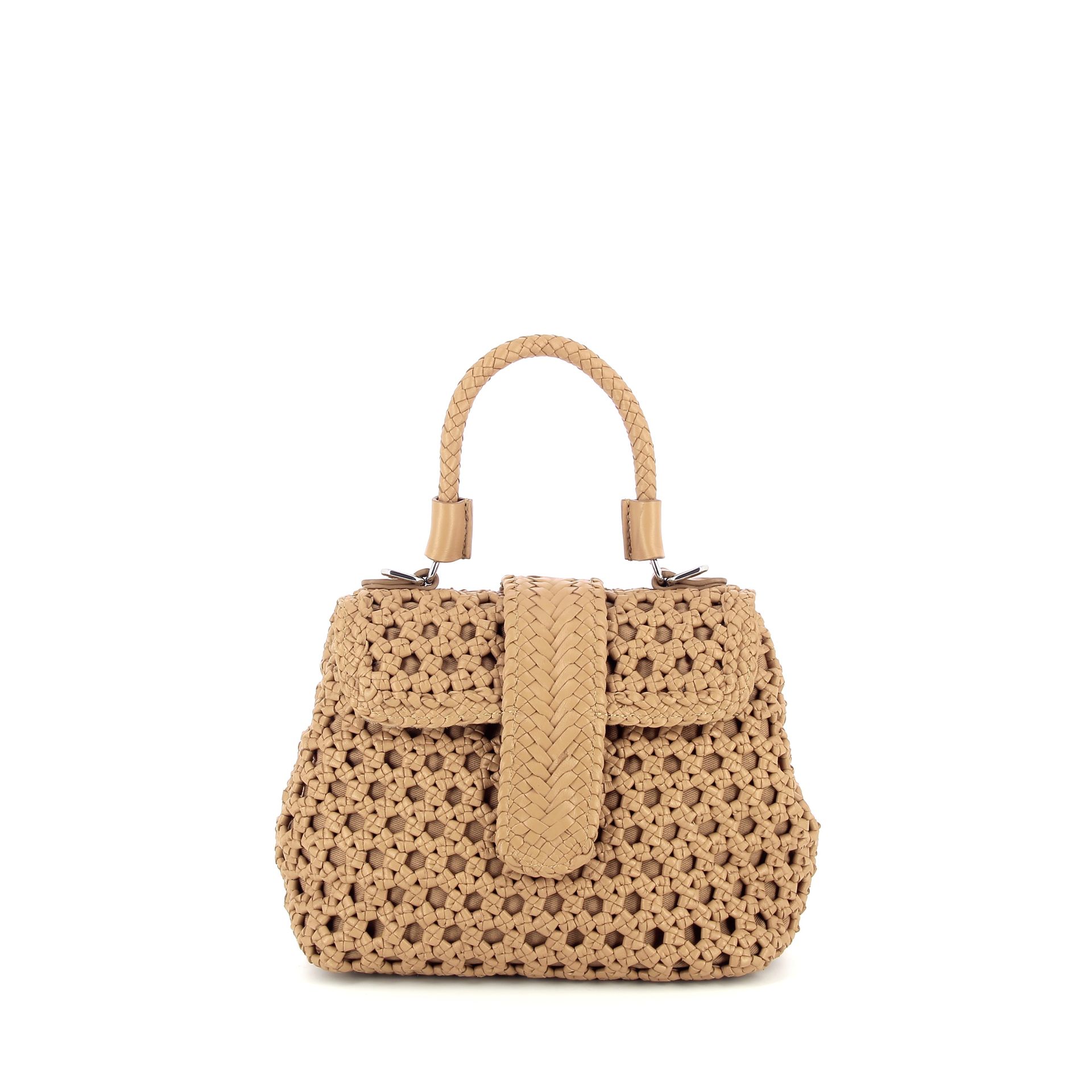 Allan K Kirsten Mini Hexa Camel 262368 cognac