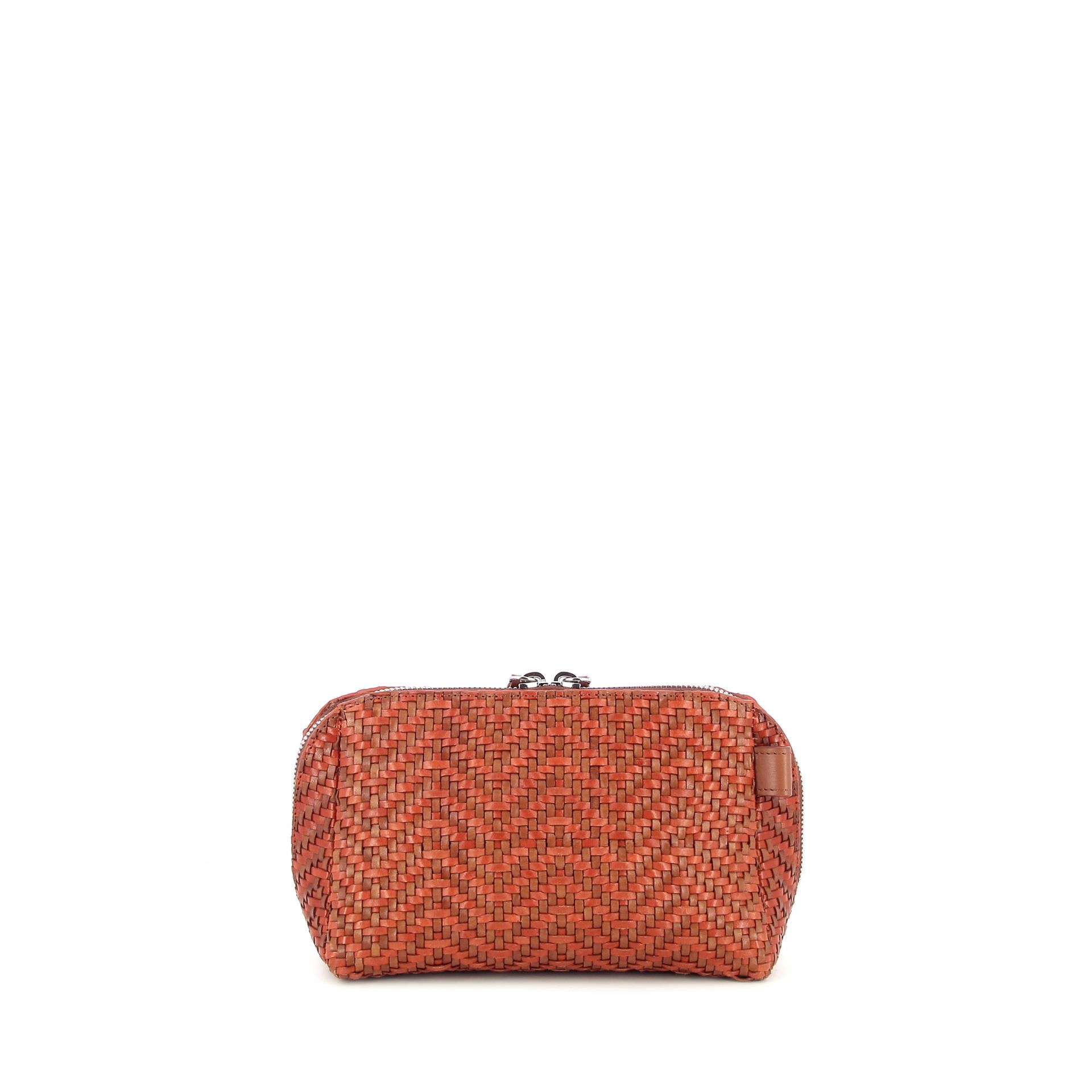 Allan K Wuxi Mini Zigzag Tangerine 262389 cognac