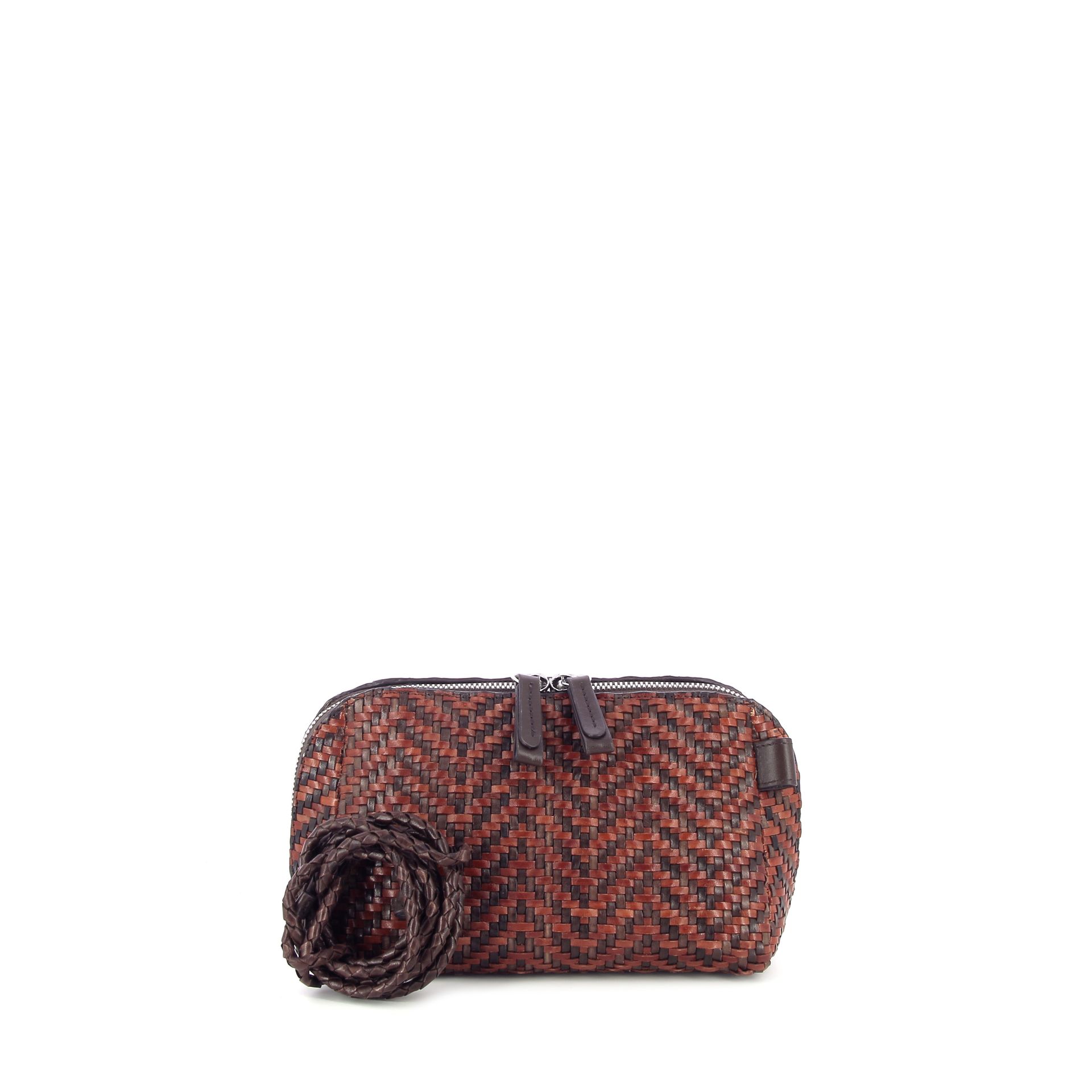 Allan K Wuxi Mini Zigzag Caramel 262390 cognac