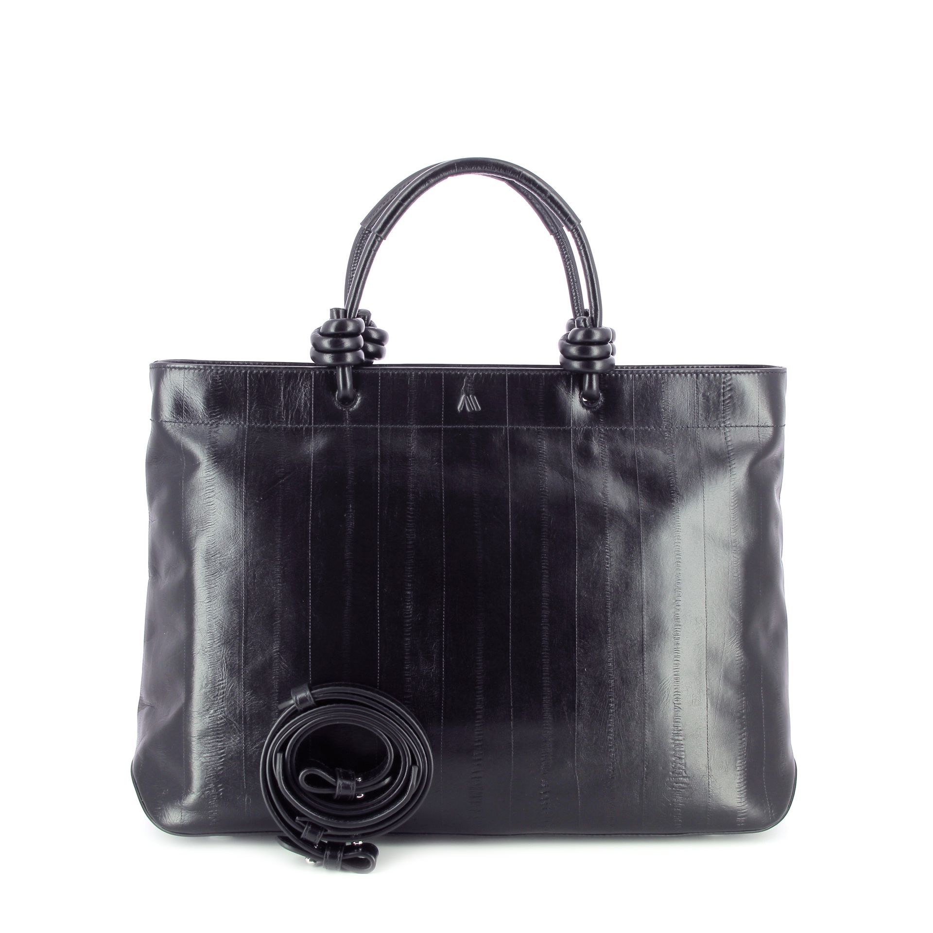 Kaai Midi Loop Eel Black 262776 zwart