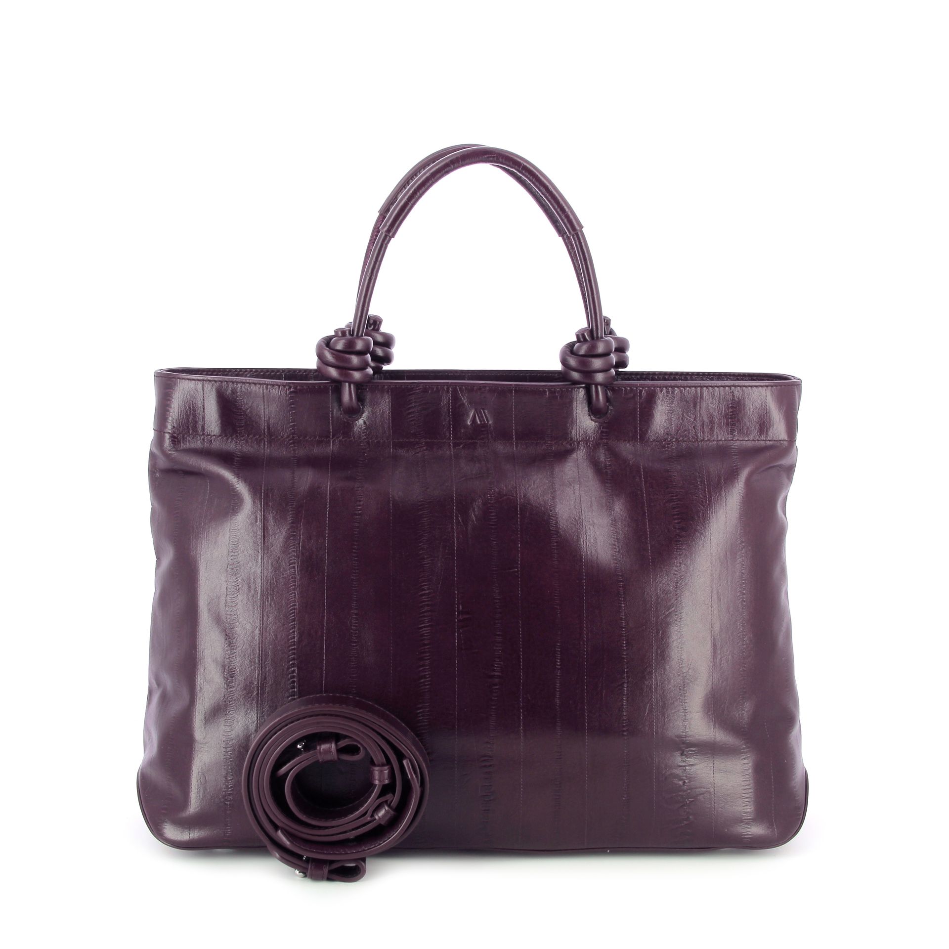 Kaai Midi Loop Eel Aubergine 262777 rood