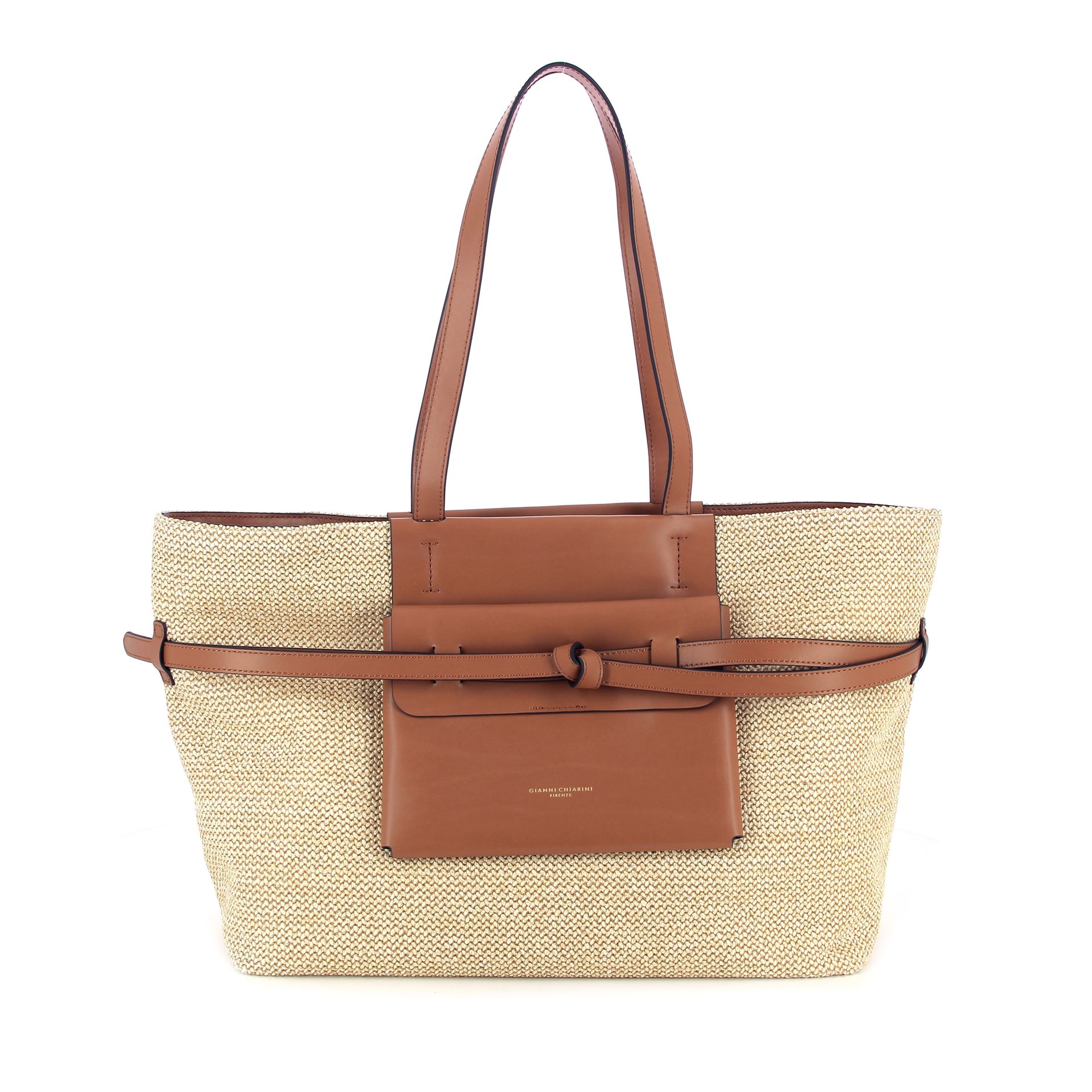 Gianni Chiarini Belty Shopper Large Naturale Cuoio 262799 beige