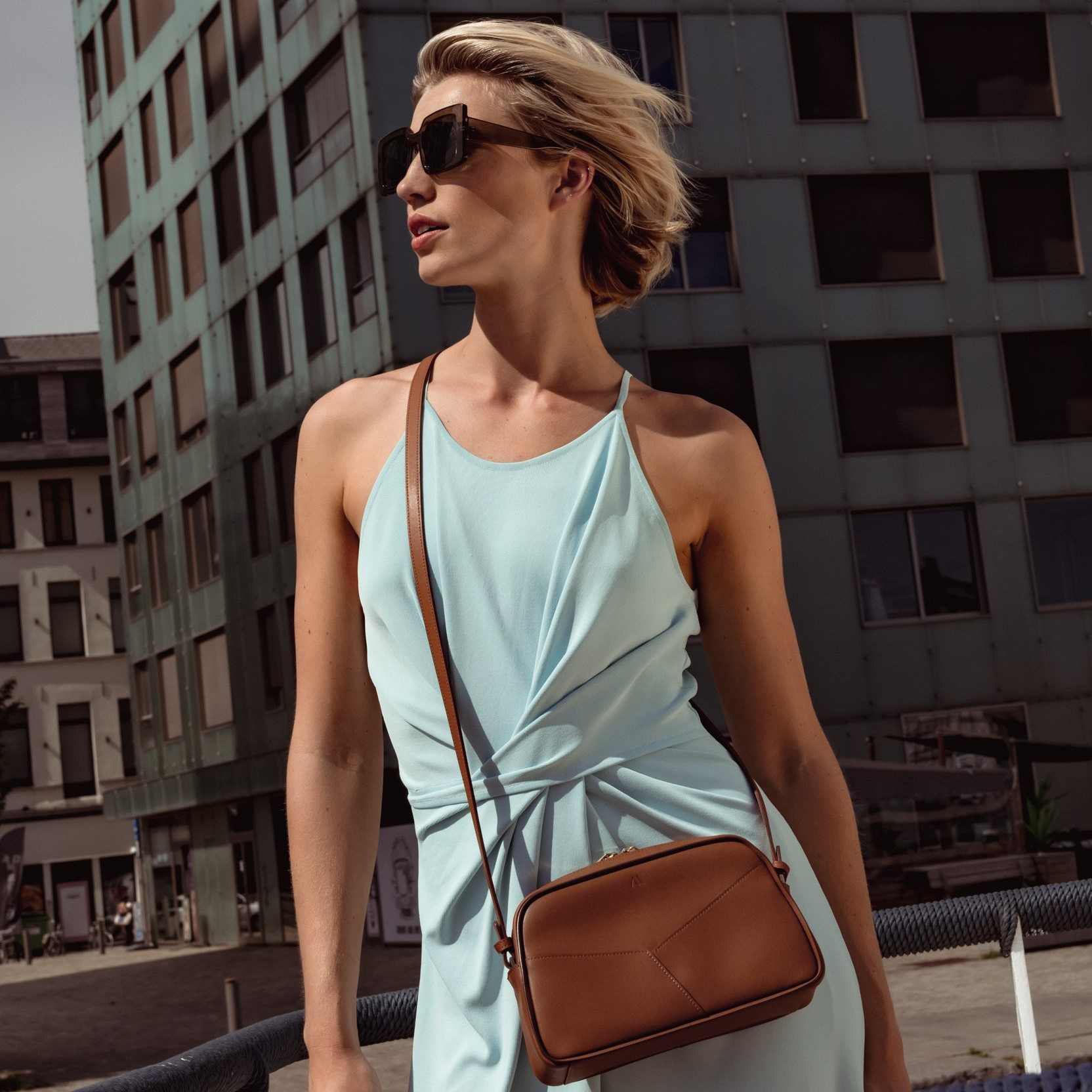 Kaai Mini Bowler 262868 cognac