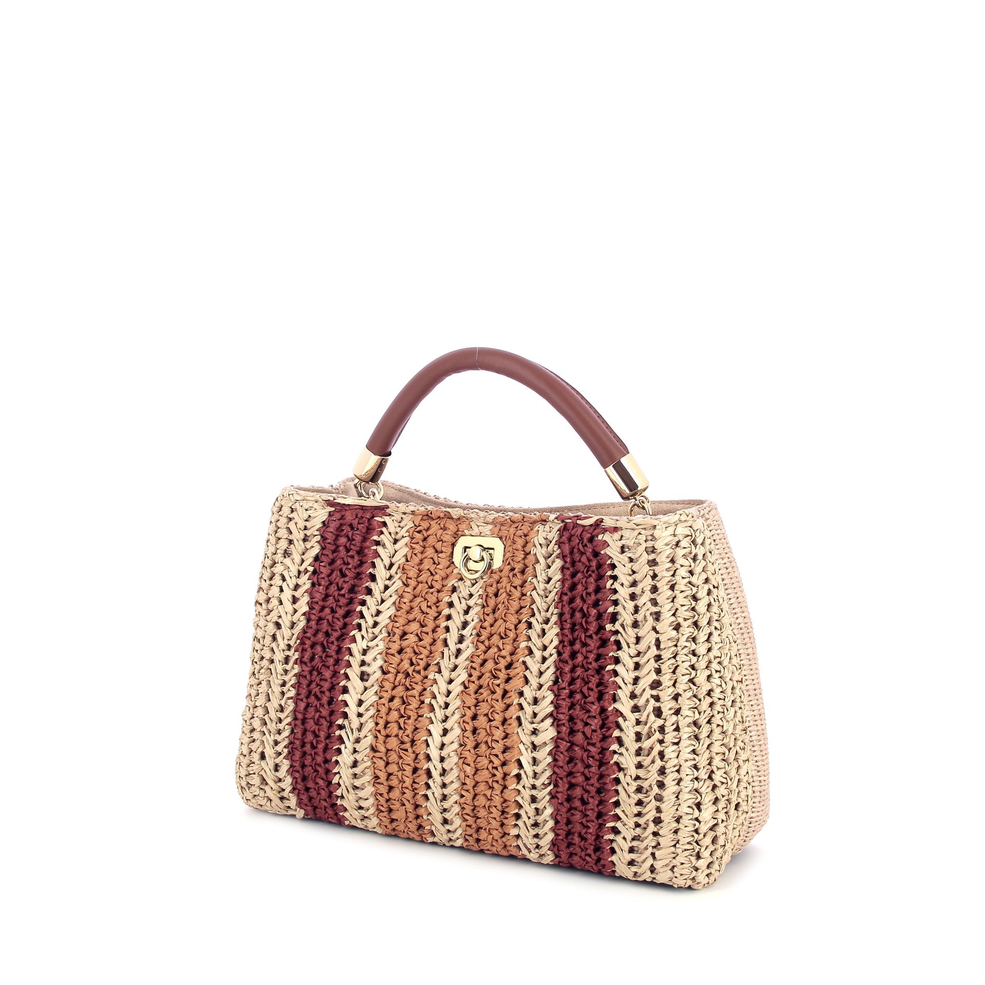 Via Mail Bag Alma Streak 263150 beige