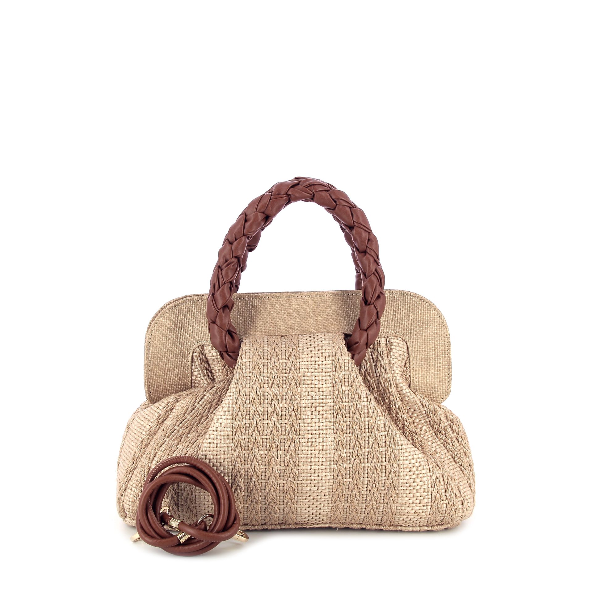 Via Mail Bag Dea Posh 263157 cognac