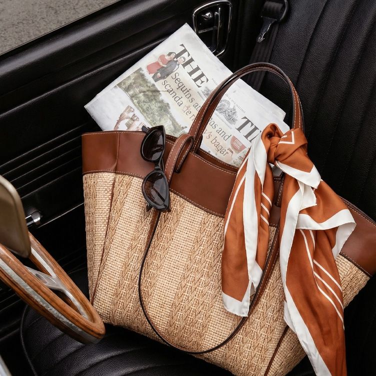 Via Mail Bag Terry Posh 263165 beige