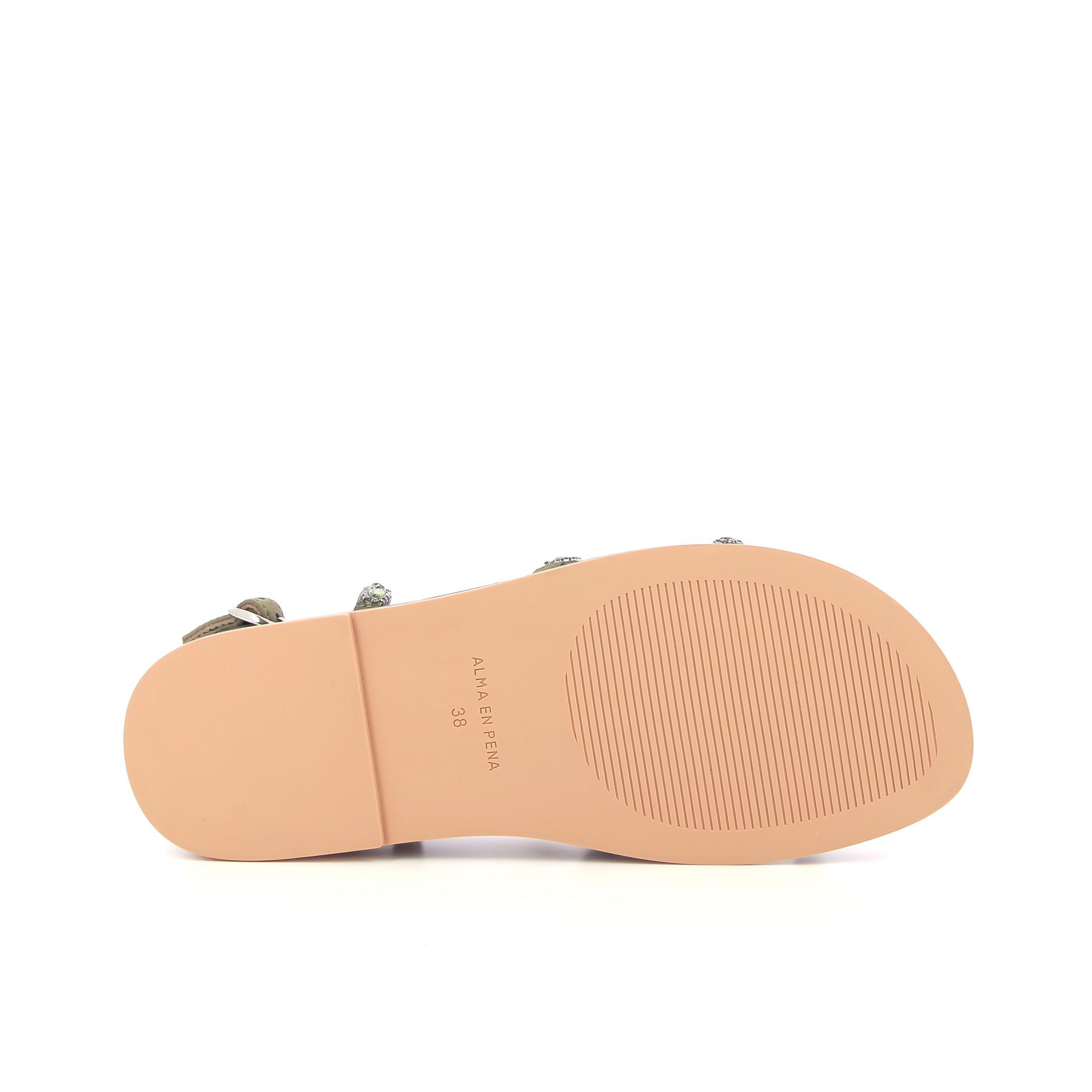 Alma En Pena Sandaal 263395 groen