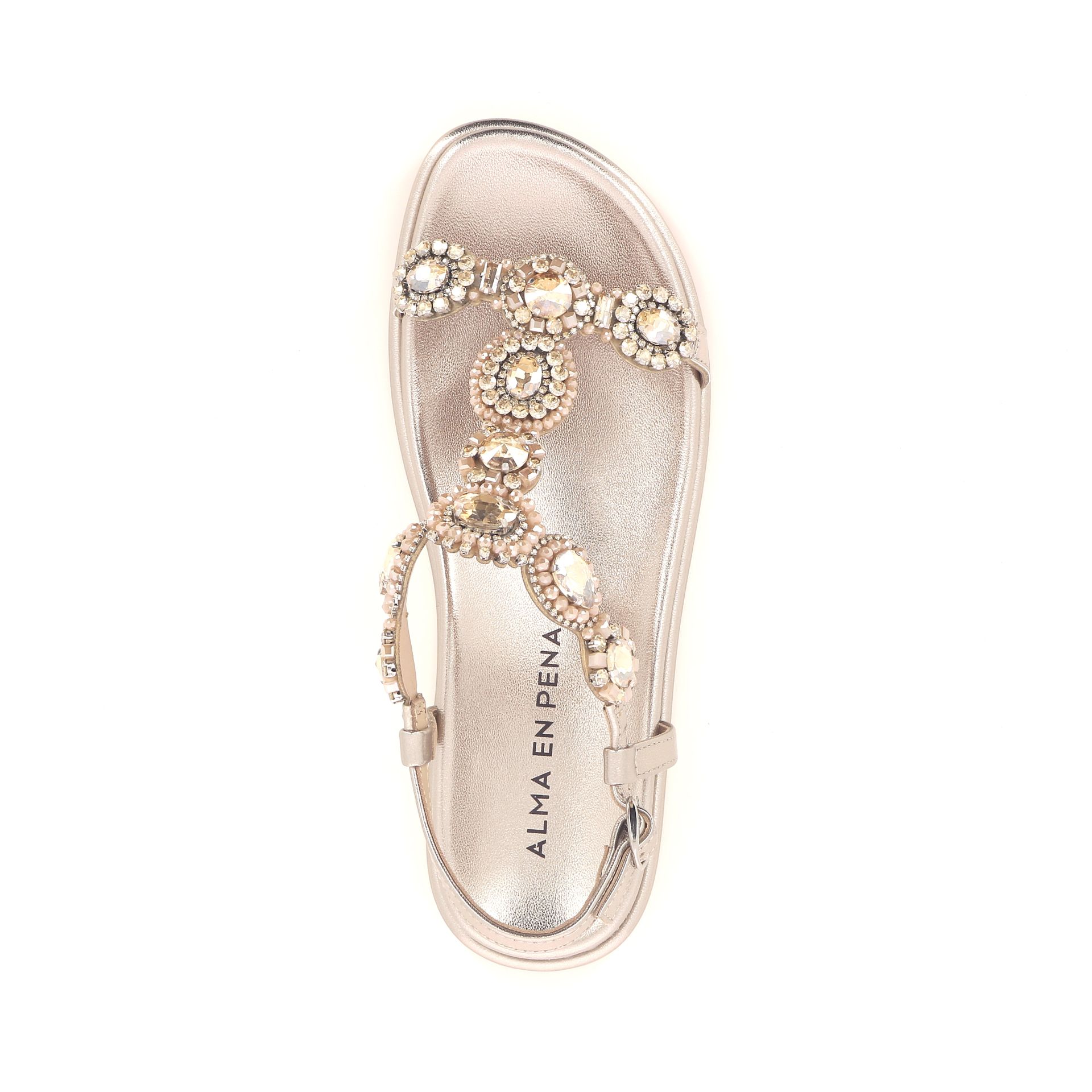 Alma En Pena Sandaal 263396 goud