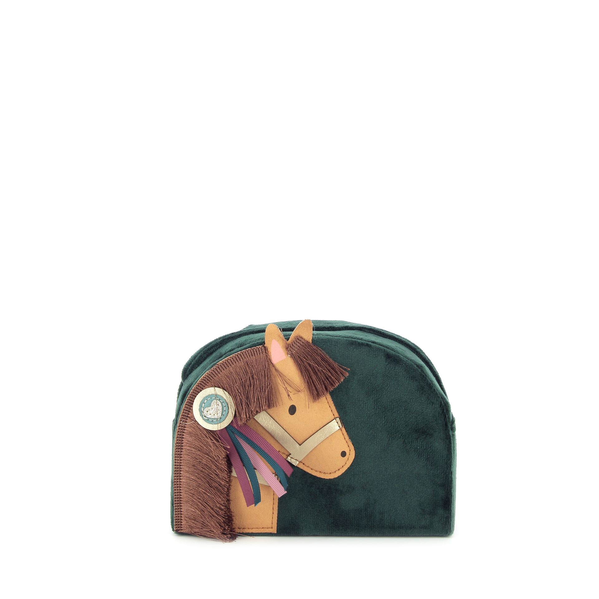 Mimi & Lula Pony pal velvet bag 263598 groen