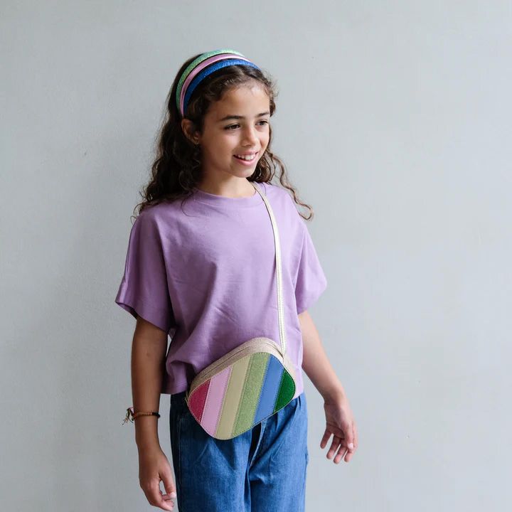 Mimi & Lula Dazzle rainbow stripe bag 263602 multi