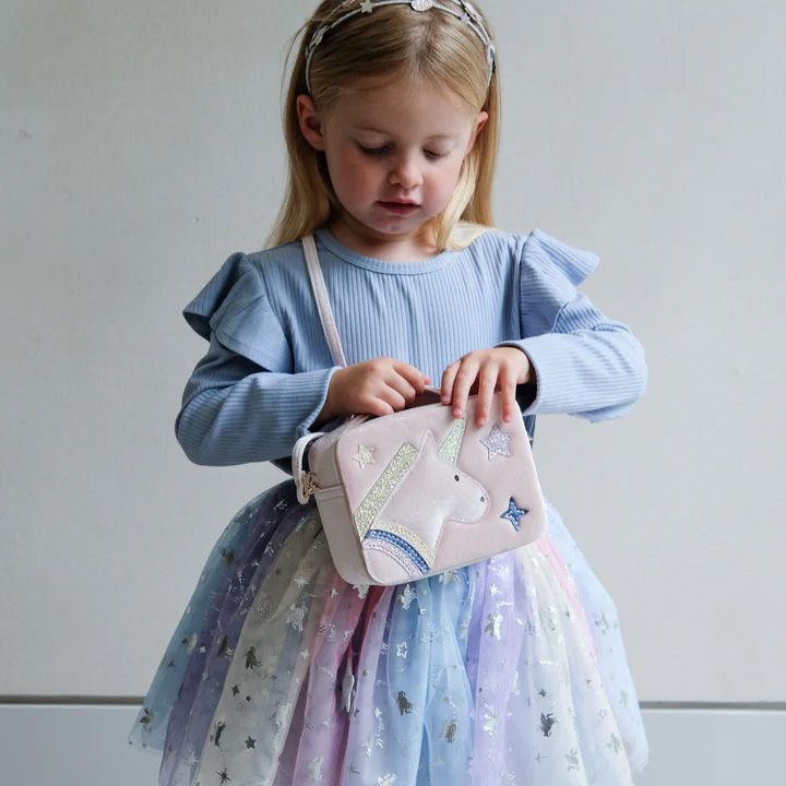Mimi & Lula Unicorn boxy bag 263604 roze