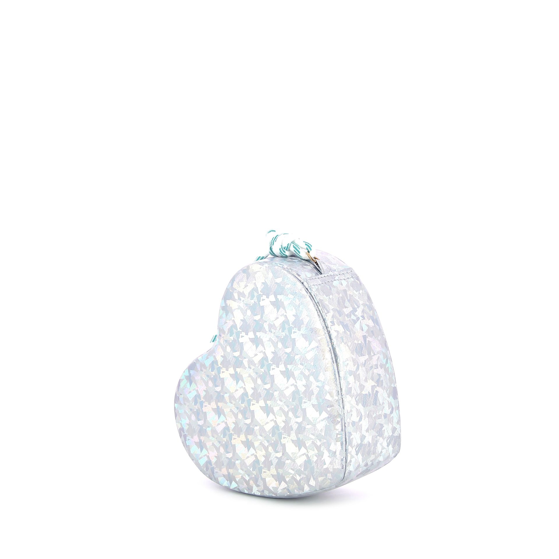 Mimi & Lula Holographic heart bag 263605 zilver