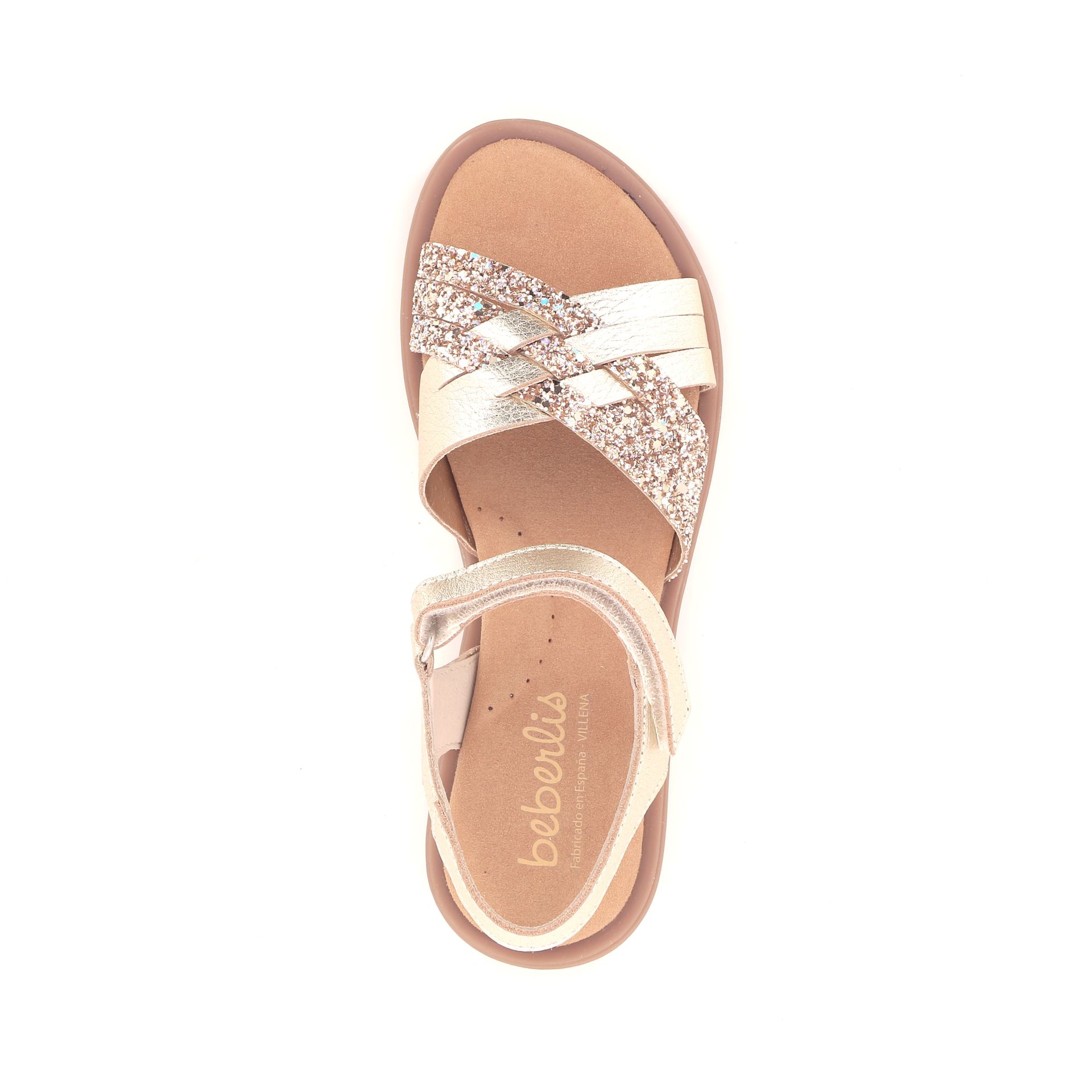 Beberlis Sandaal 263634 goud