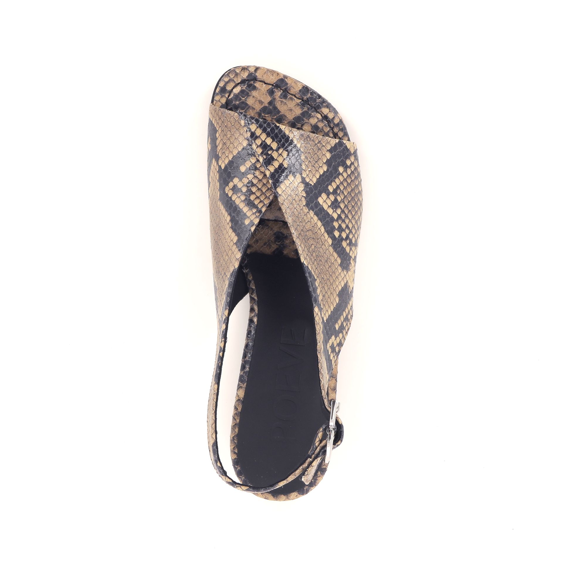 Poeve Sandaal 263833 cognac