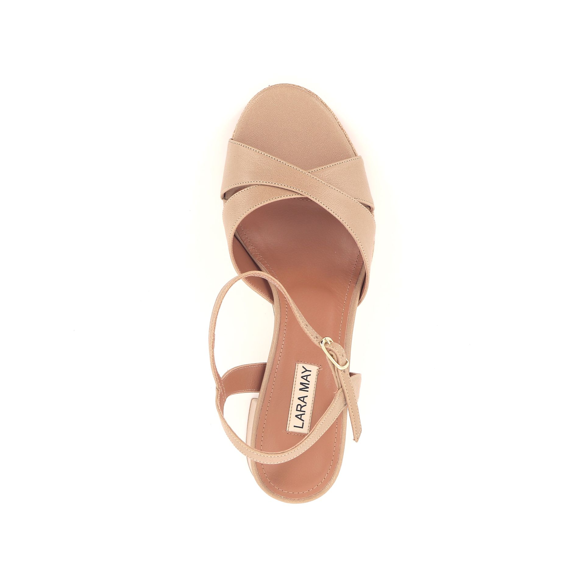 Lara May Sandaal 263923 cognac