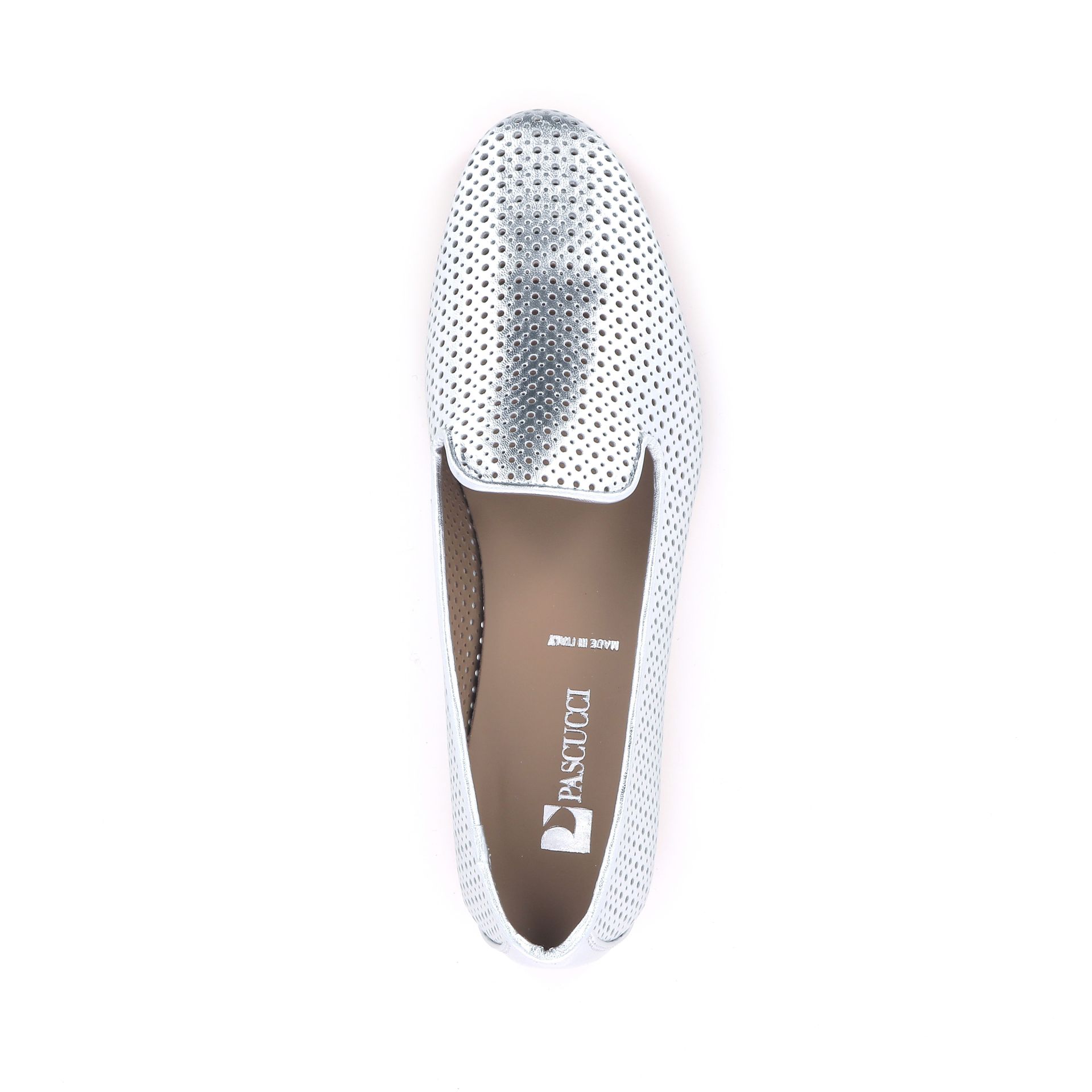 Pascucci Mocassin 264085 zilver