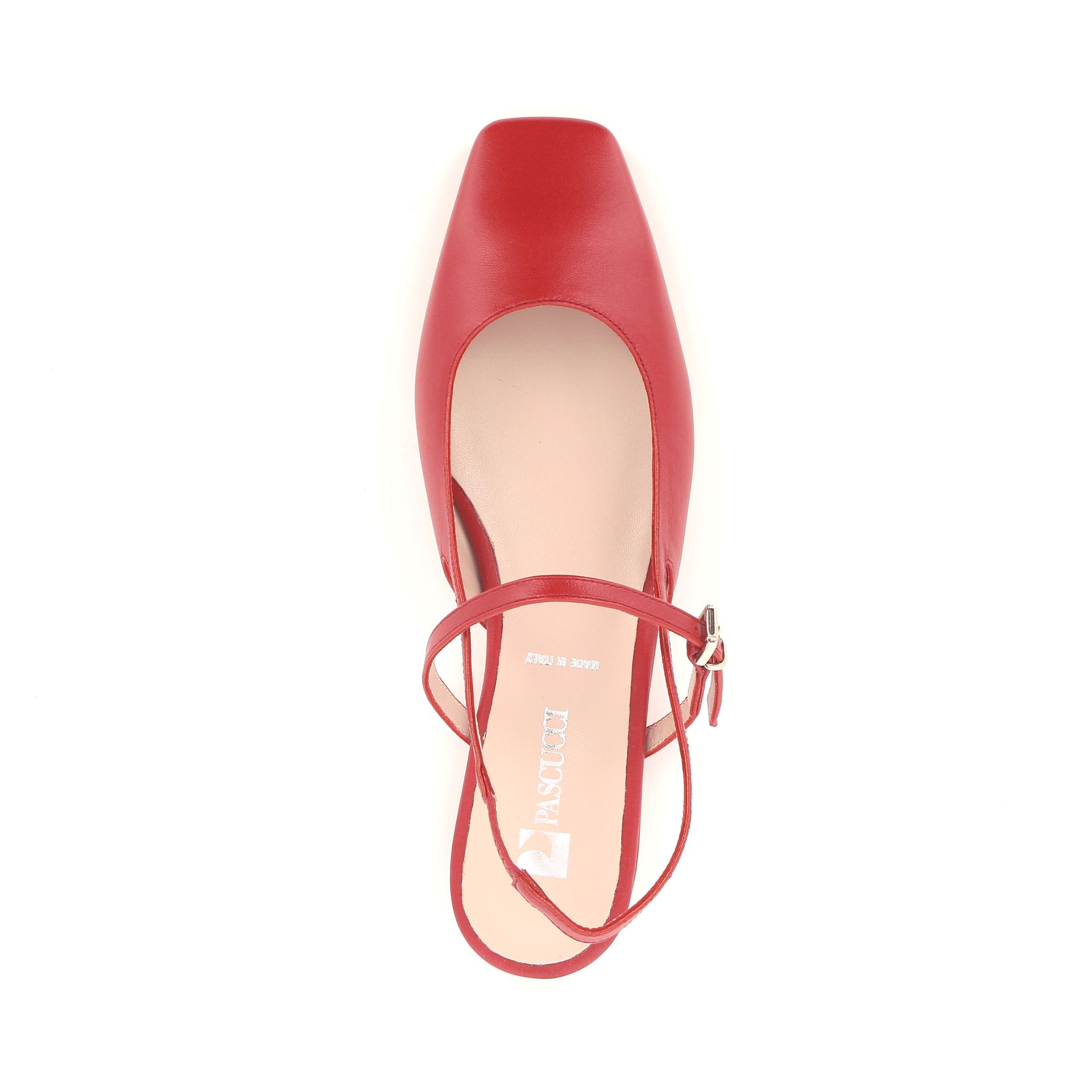 Pascucci Slingback 264089 rood