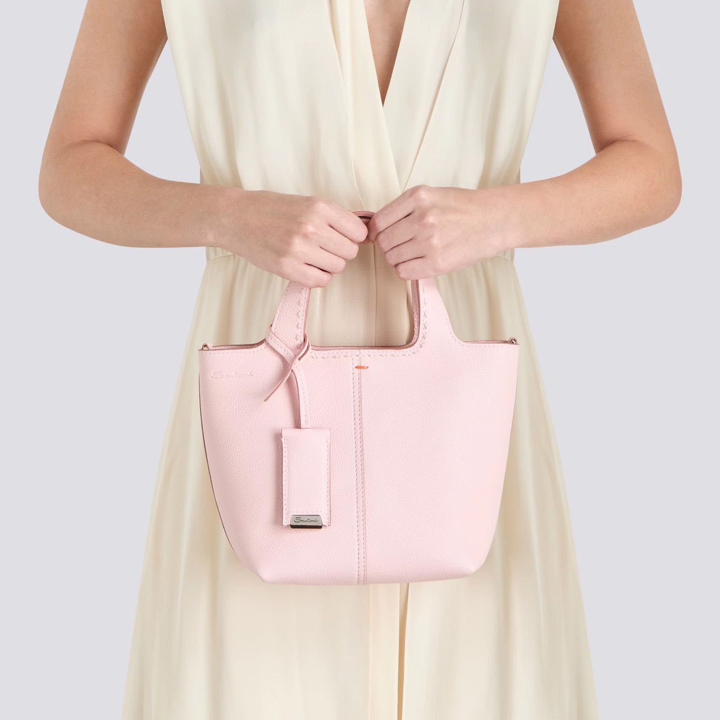 Santoni Mini Chapelier Morbida Donna 264219 roze