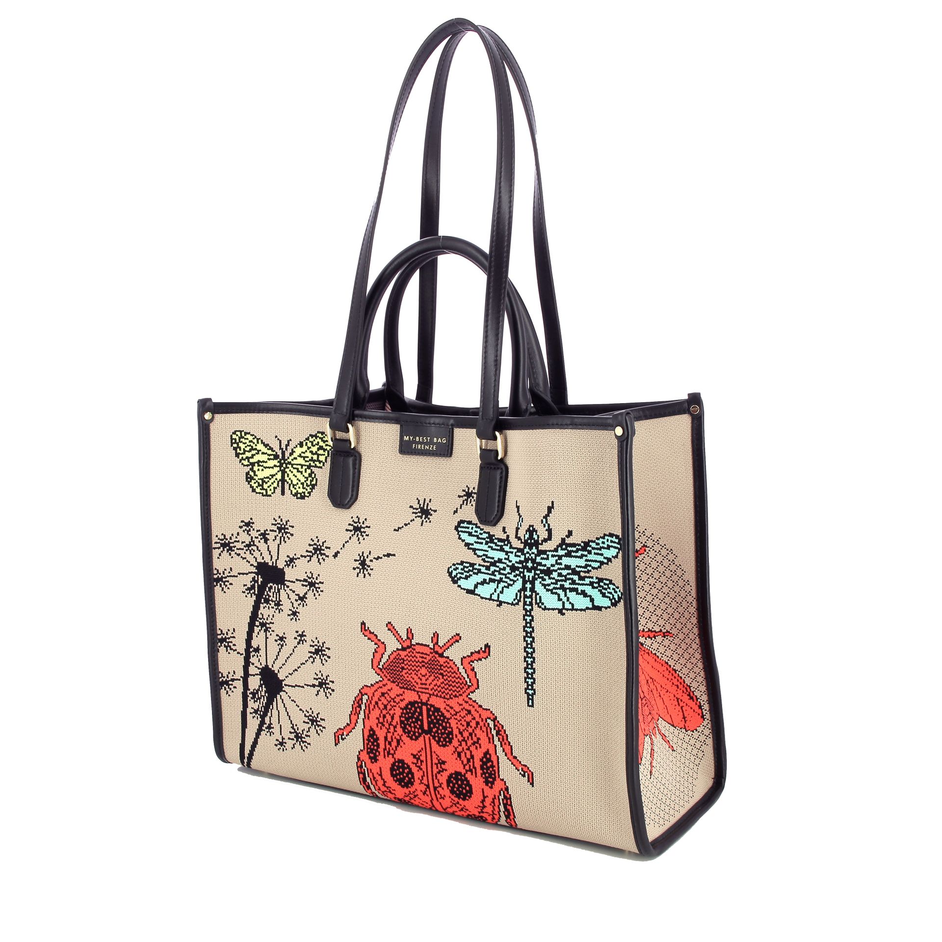 My-Best Bag Handtas 264221 beige